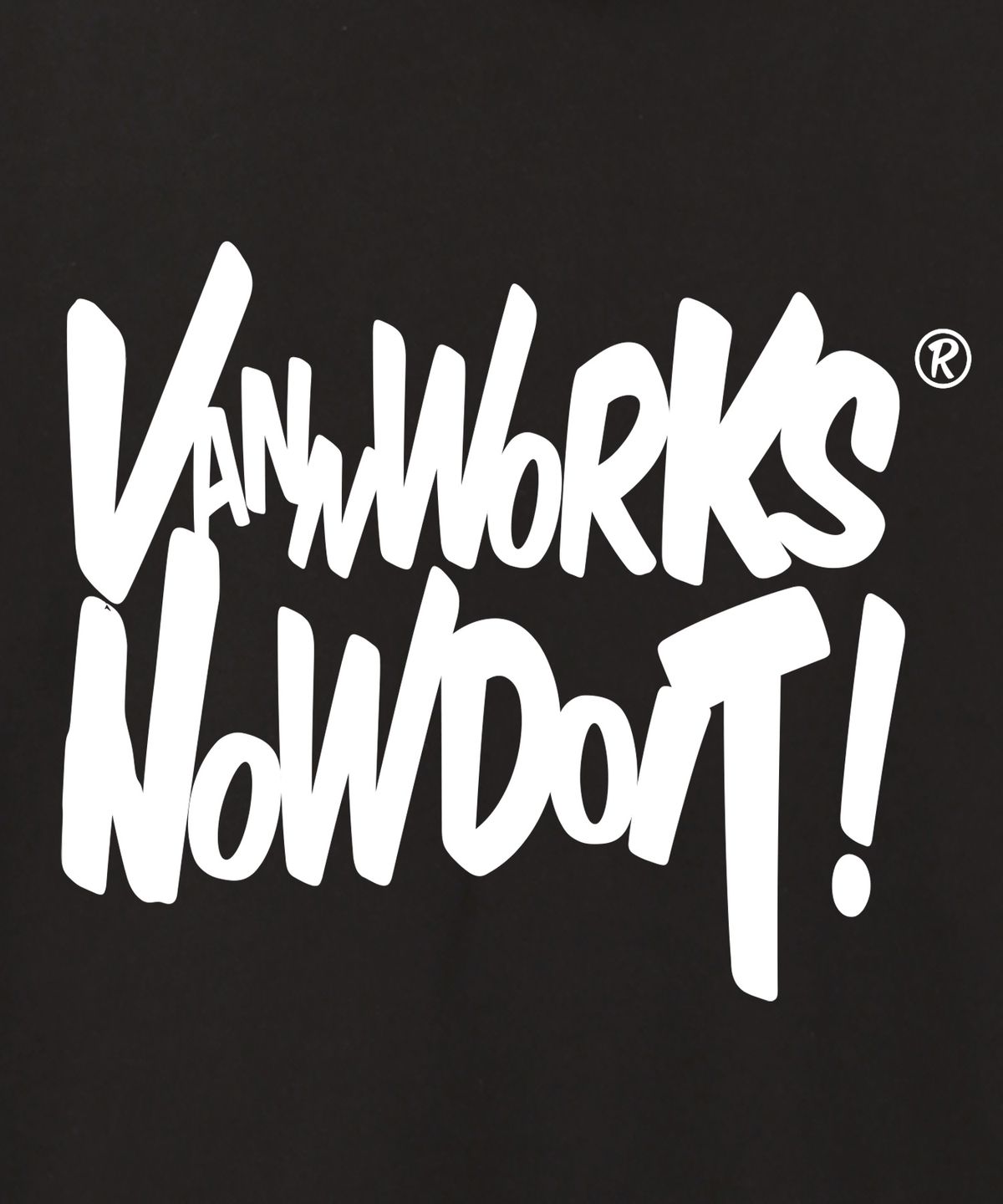 밴웍스(VANNWORKS) NOW DOIT 오버핏 후드 (VLS0108) 블랙