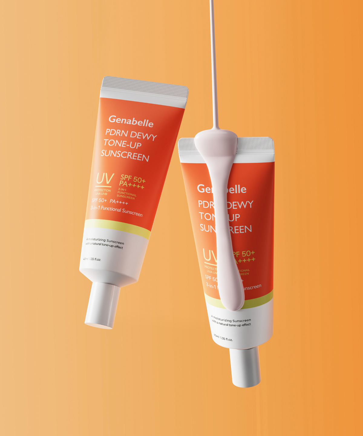 제나벨(GENABELLE) PDRN 듀이 톤업 선스크린 40ml