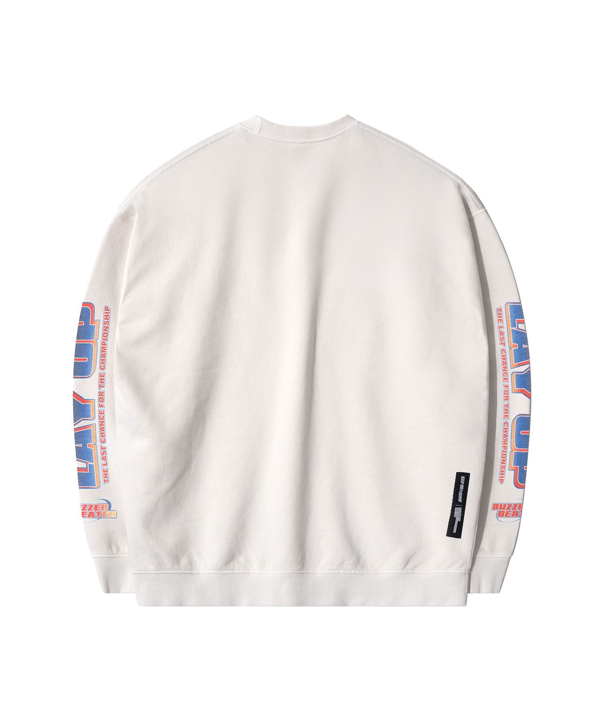 큐티에잇 가먼츠(QT8 GARMENTS) RG Buzzer Beater Vintage Washed Sweatshirt (Ecru)
