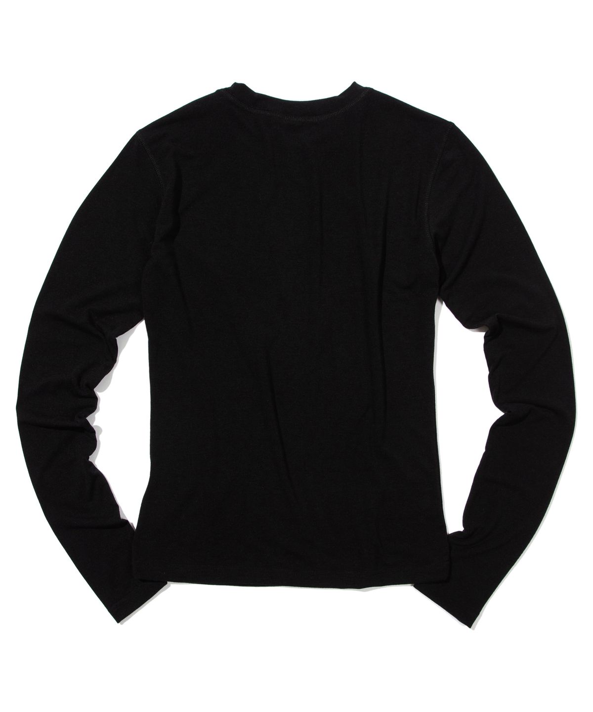 크루치(KRUCHI) Lost in Silence long-sleeved (BLACK) WOMENS