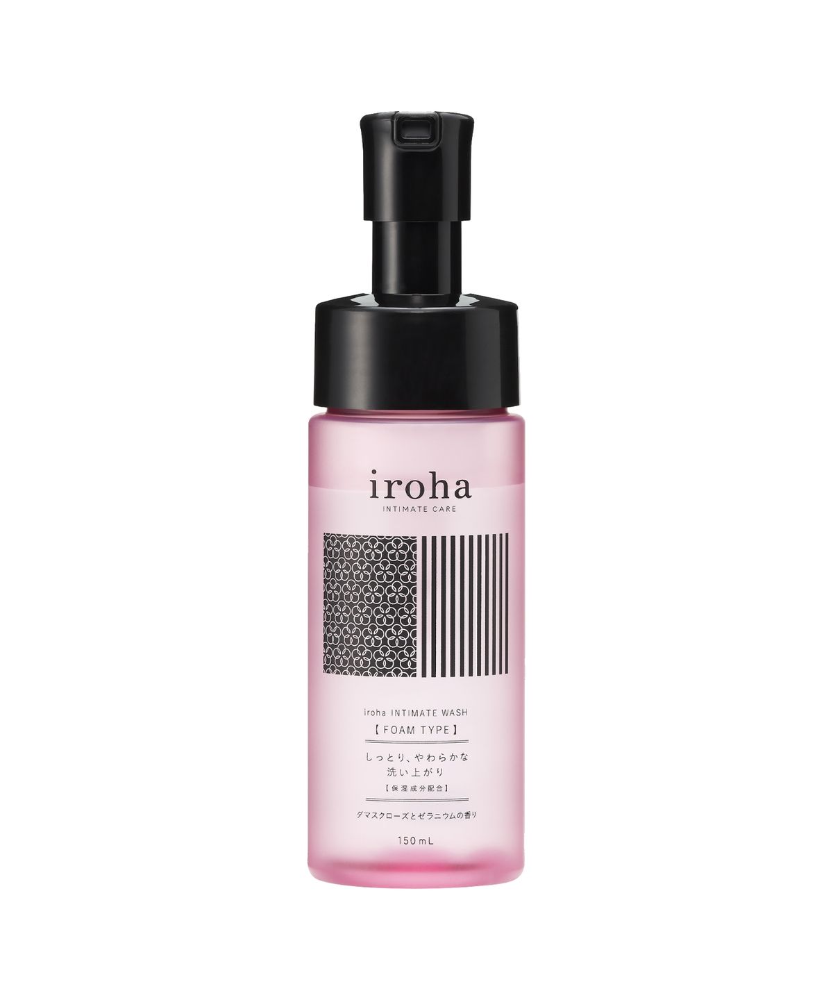 이로하 인티메이트 케어(IROHA INTIMATE CARE) 이로하 인티메이트 워시 폼 타입 청결제 다마스크 로즈&제라늄 향