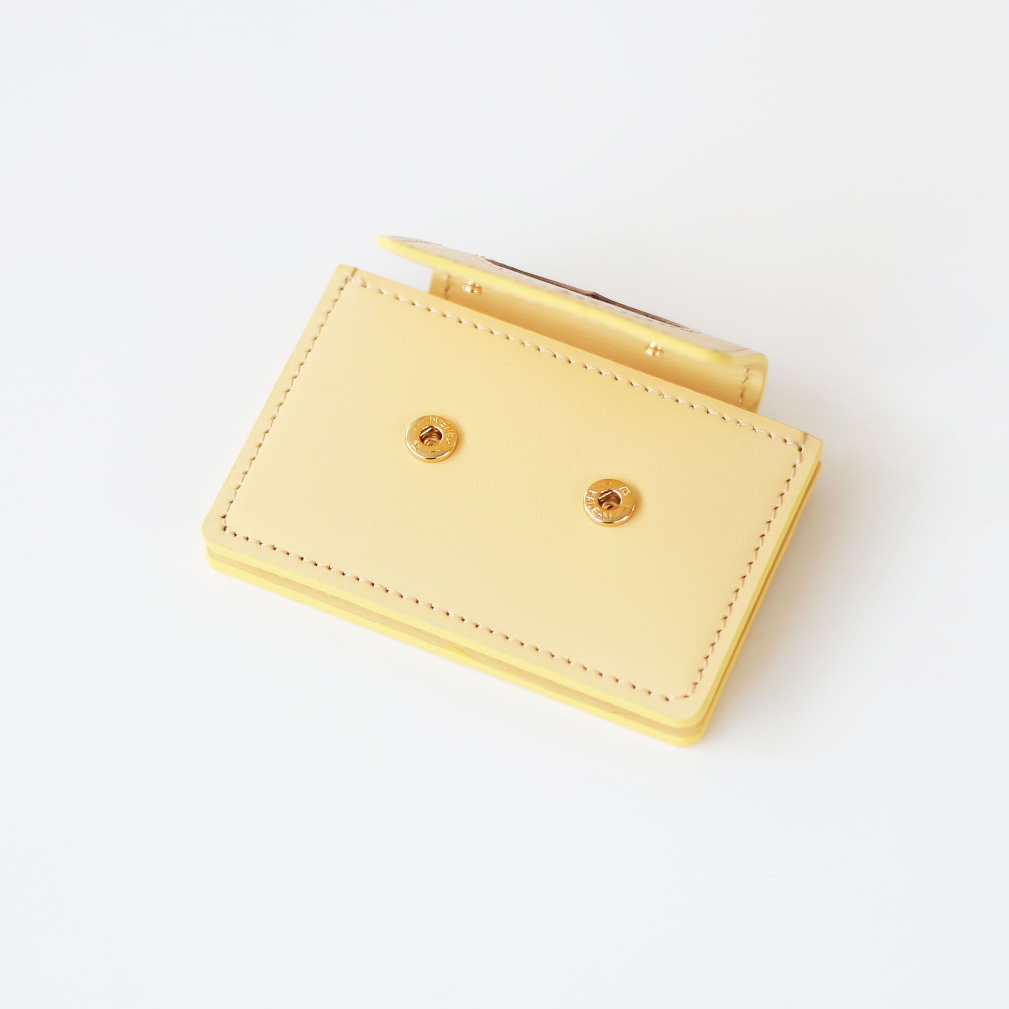 ★keike★ Shape of Wallet White Yellow MUSINSA | KEIKE Shape of Wallet - White Yellow