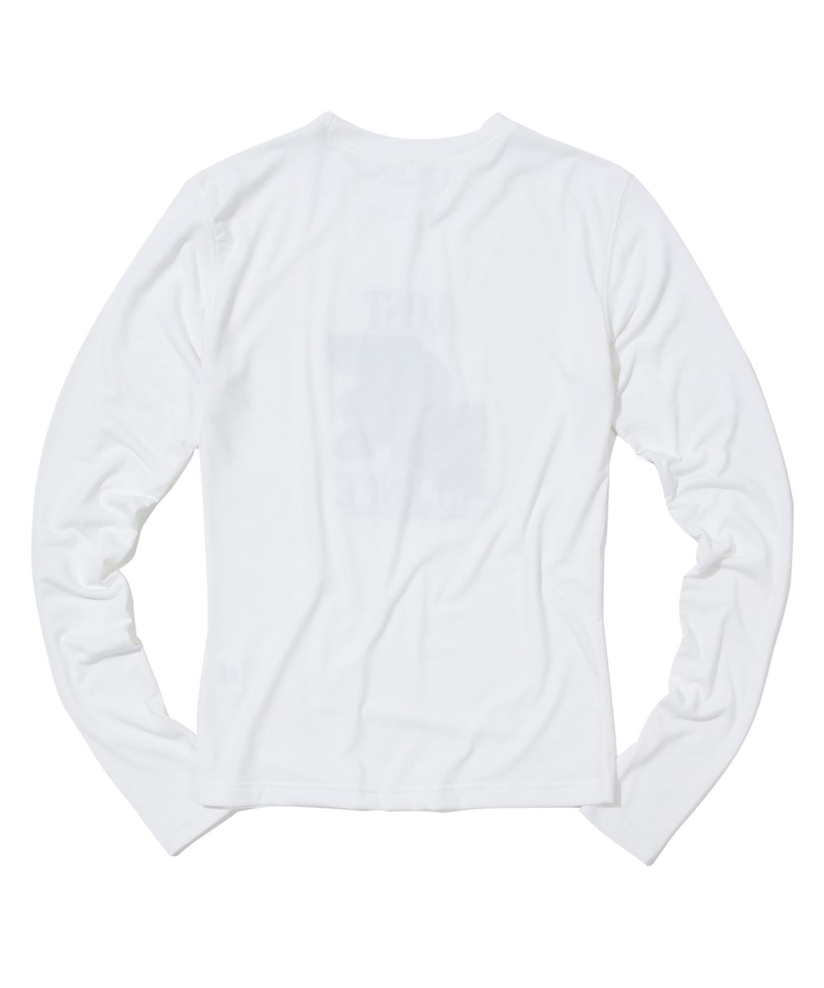 크루치(KRUCHI) Lost in Silence long-sleeved (WHITE) WOMENS