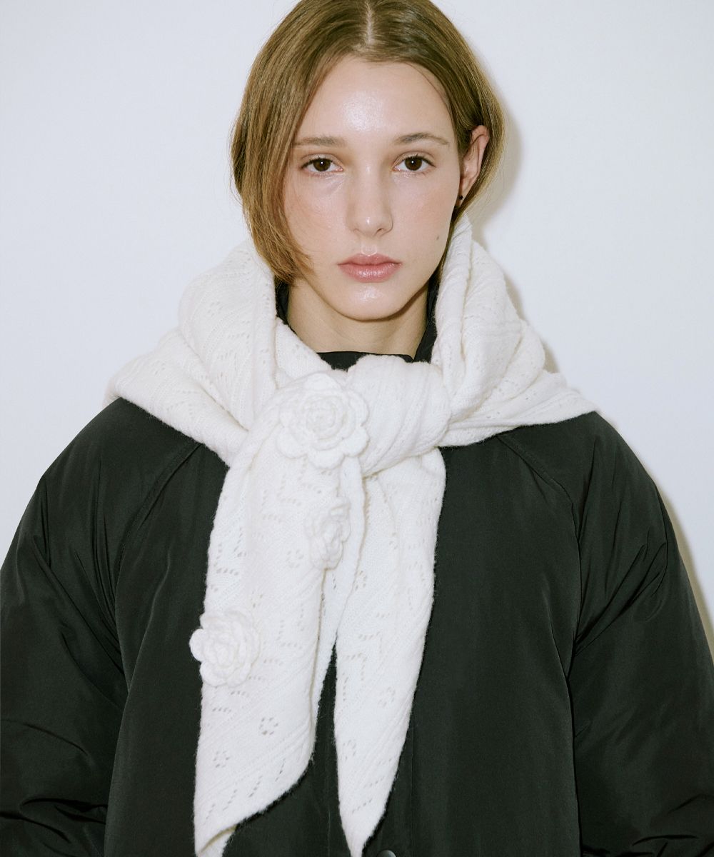 【新品未使用タグ付き】Acka. knit muffler long coat Acka. muffler long coat ロングコート マフラー付き - メルカリ