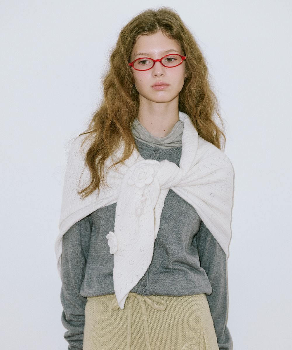 新作◆新品 salsation サルセーション Ⅴ-Knit white S 新作◇新品 salsation サルセーション Ⅴ-Knit white S