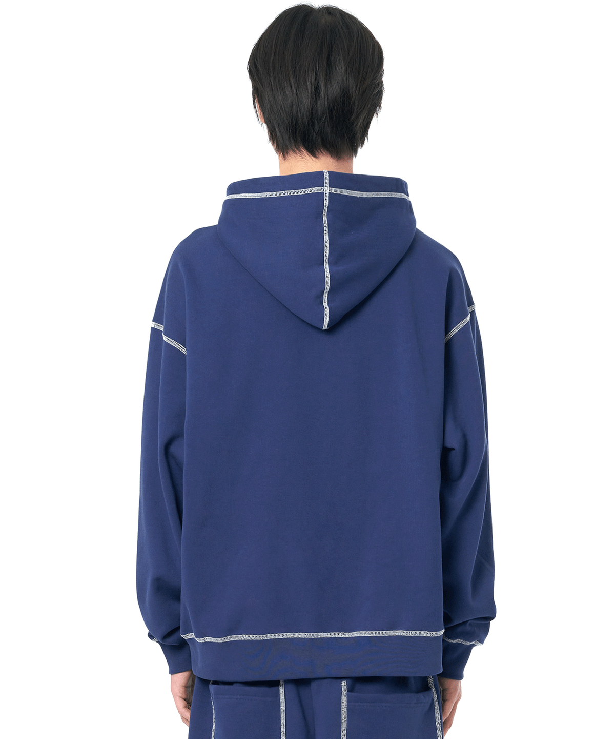 오픈야드(오와이)(OPENYARD(OY)) C.S LOGO HOODIE-BLUE