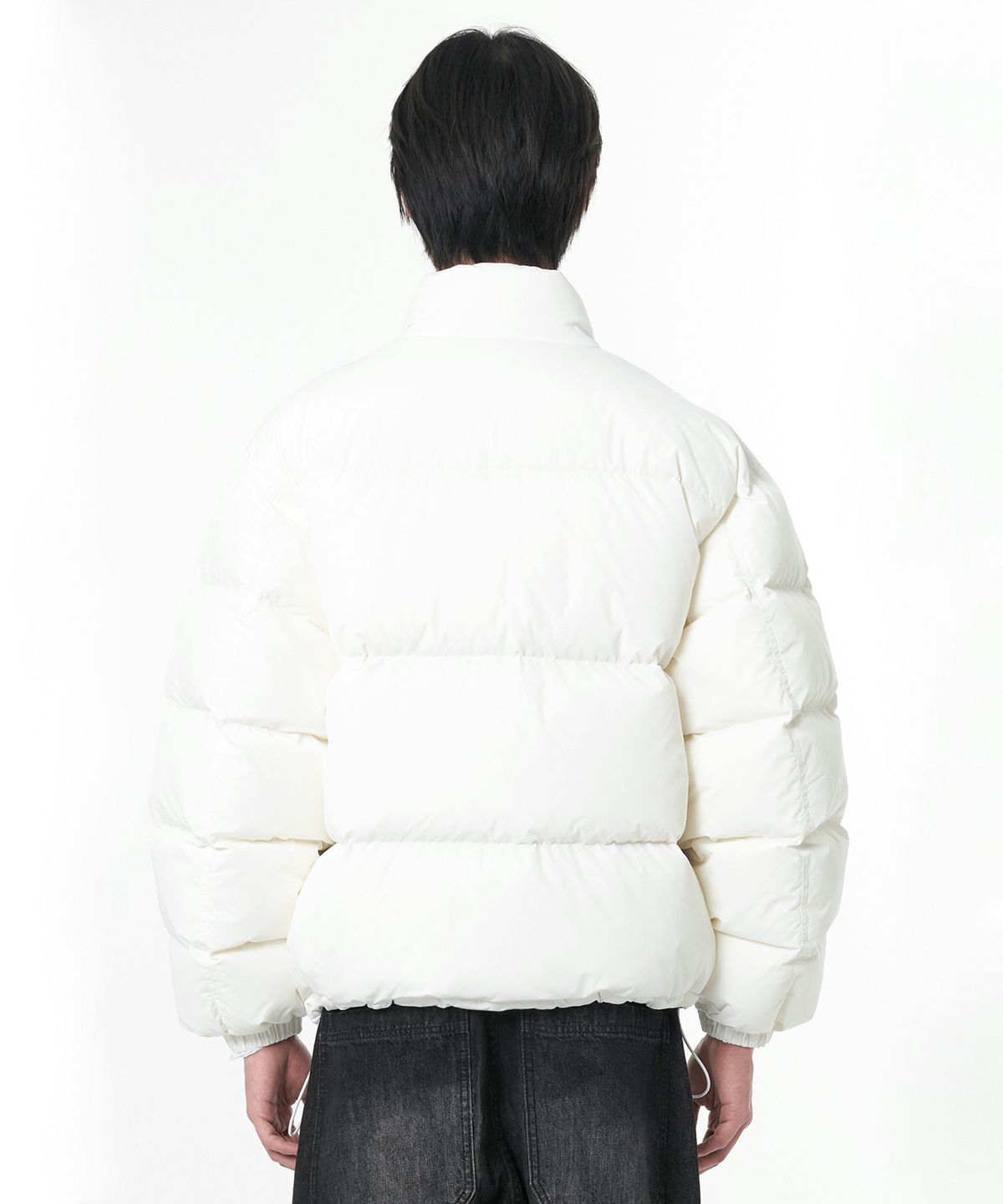 오픈야드(오와이)(OPENYARD(OY)) S.L PADDING JUMPER-WHITE