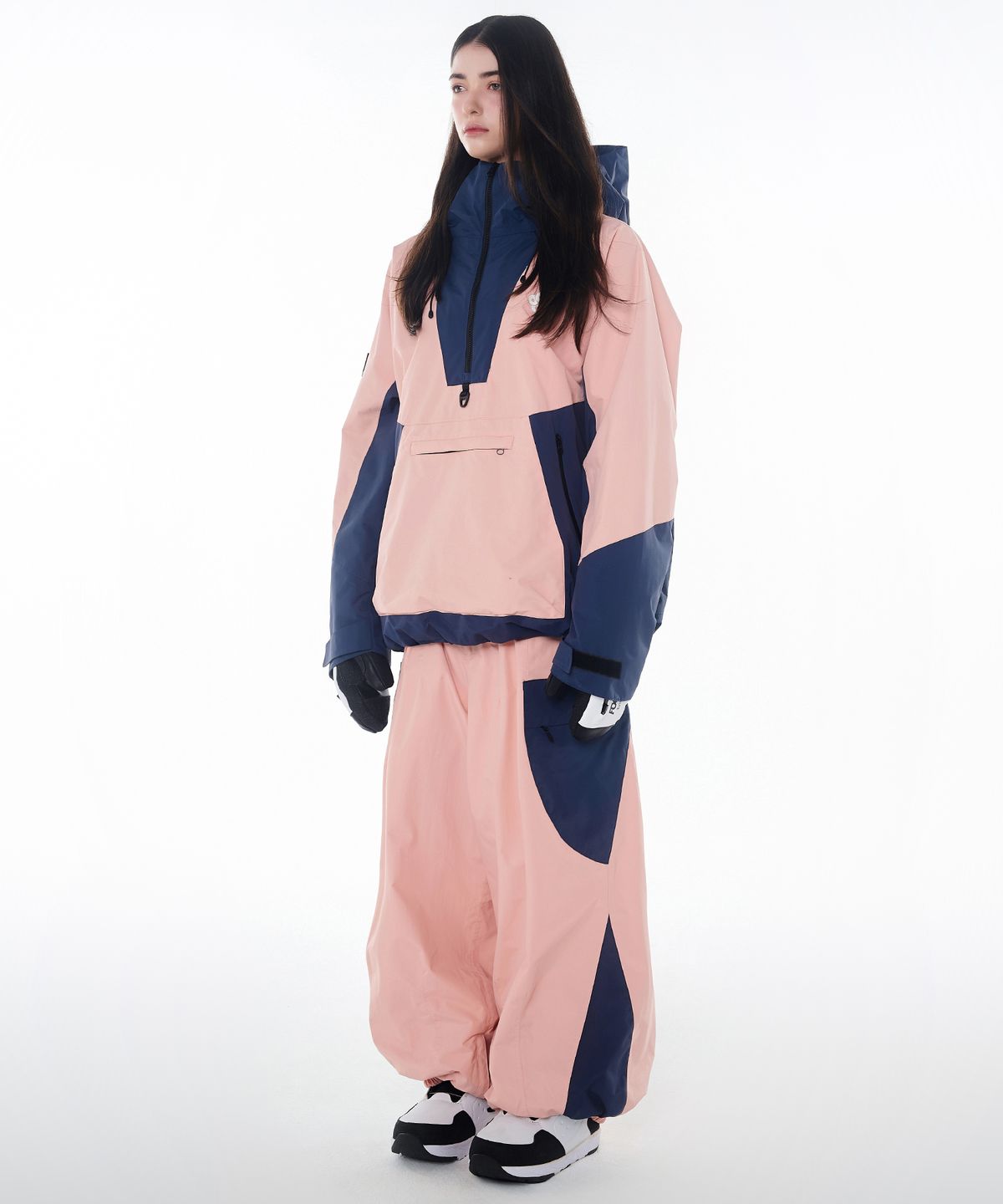 돌아우터웨어(DOLL OUTERWEAR) 2425 피노 자켓&팬츠 보드복 세트 핑크 남녀공용