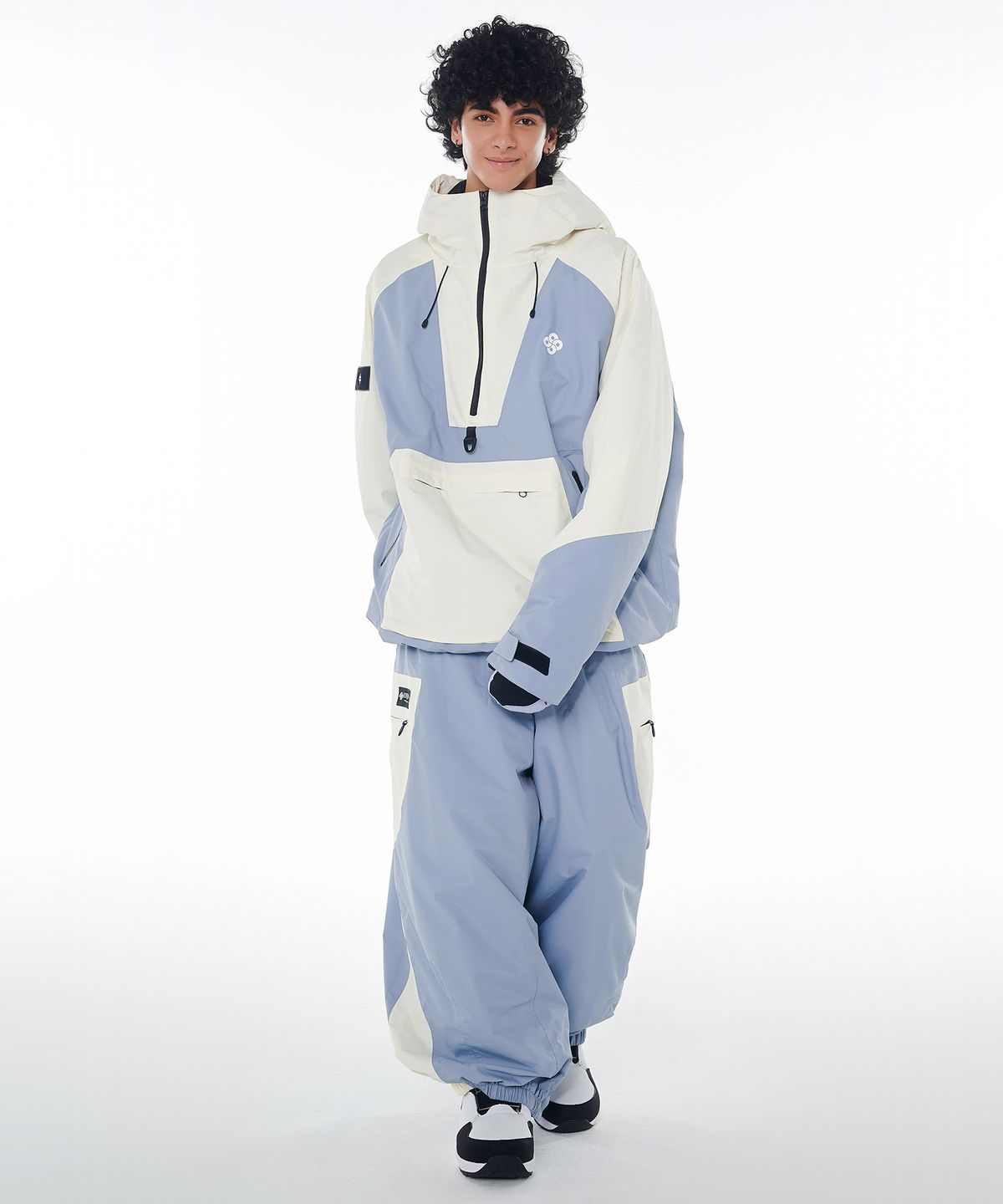 돌아우터웨어(DOLL OUTERWEAR) 2425 피노 자켓&팬츠 보드복 세트 슬레이트 남녀공용