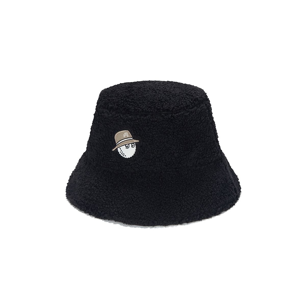 말본 골프(MALBON GOLF) 패딩 리버시블 버킷 햇 BLACK (WOMAN)