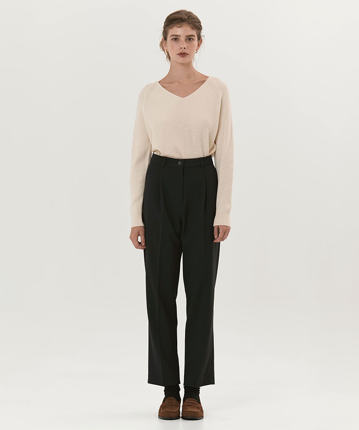 하우스 오브 폰드(HOUSE OF POND) Carrot trousers (Navy, Black)