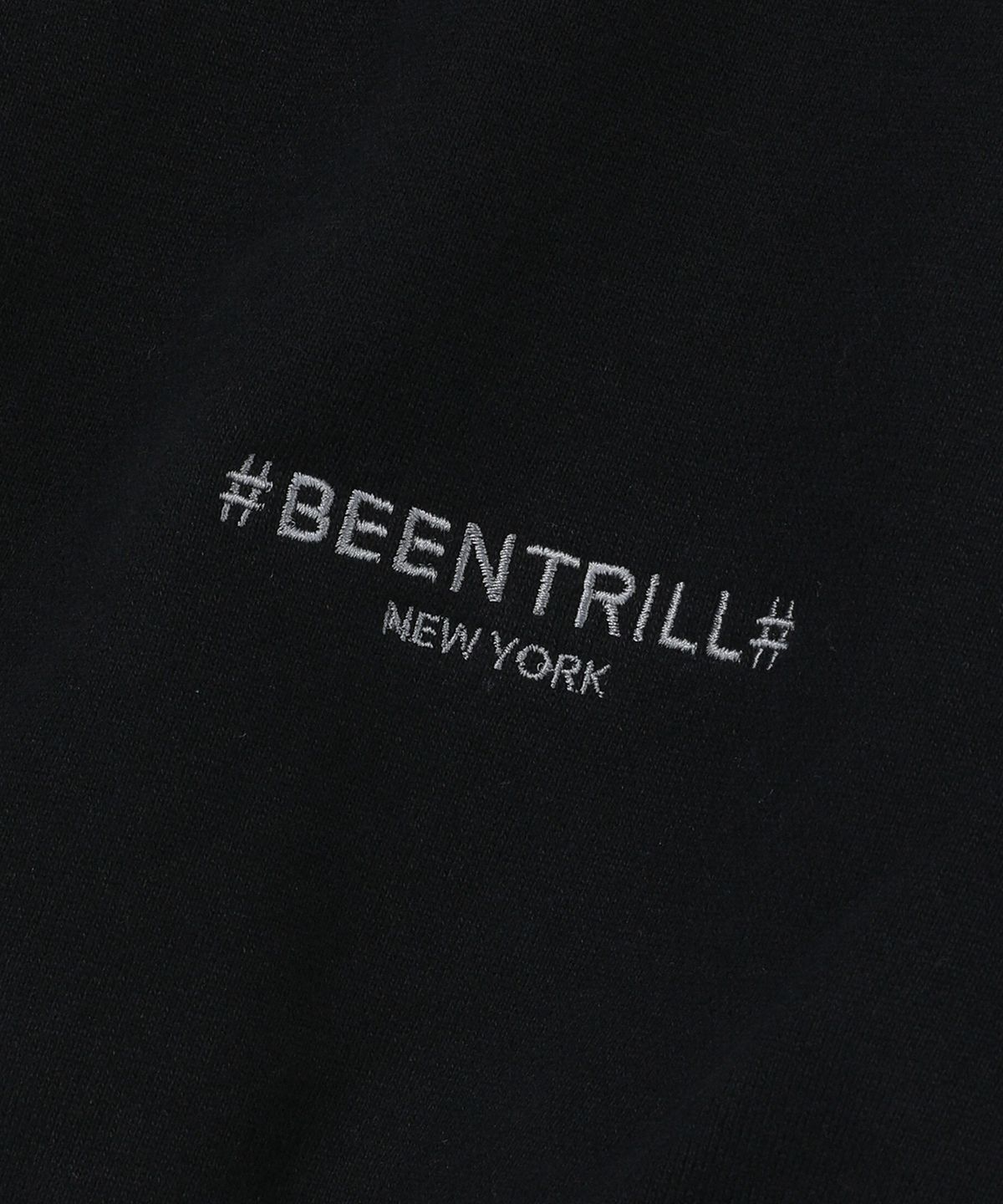 빈트릴(BEENTRILL) 에센셜 투웨이 기모 후드 집업(블랙)