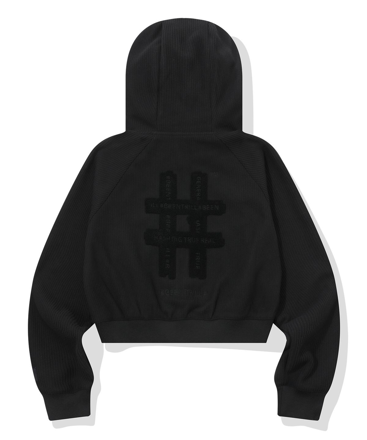 빈트릴(BEENTRILL) 우먼즈 코듀로이 플리스 후드 집업(블랙)