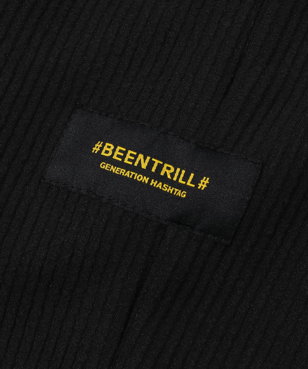 빈트릴(BEENTRILL) 코듀로이 플리스 스웻 팬츠(블랙)