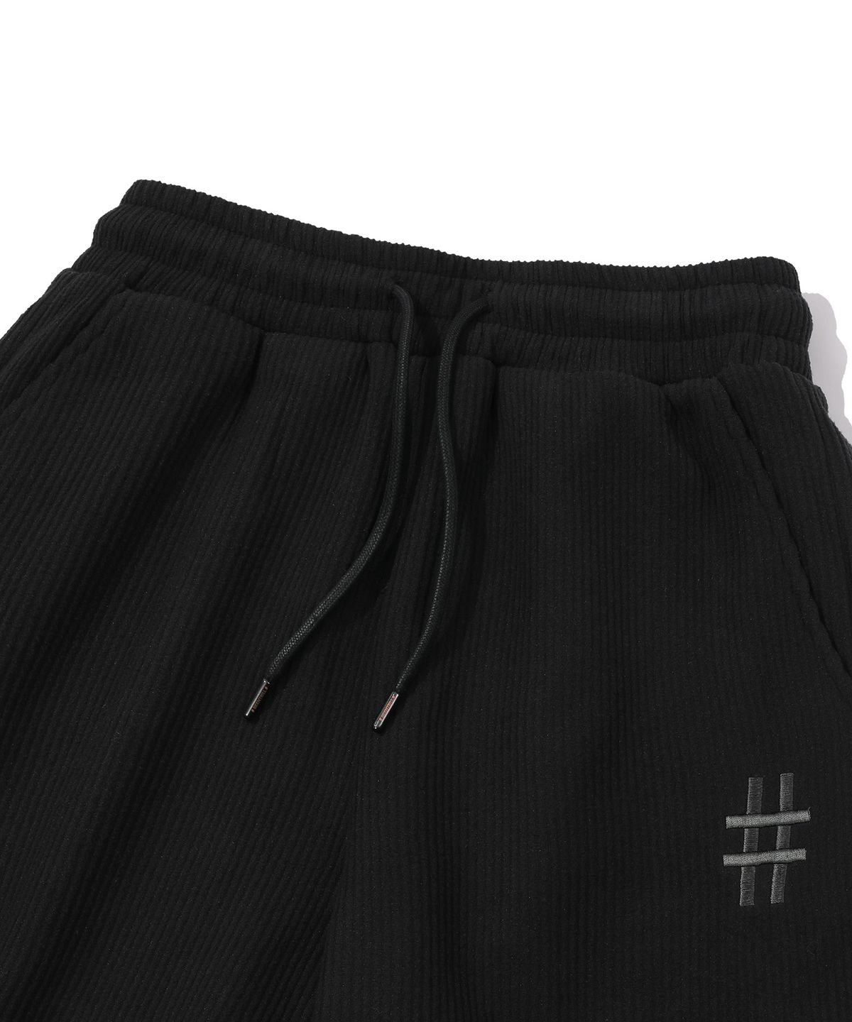 빈트릴(BEENTRILL) 우먼즈 코듀로이 플리스 스웻 팬츠(블랙)