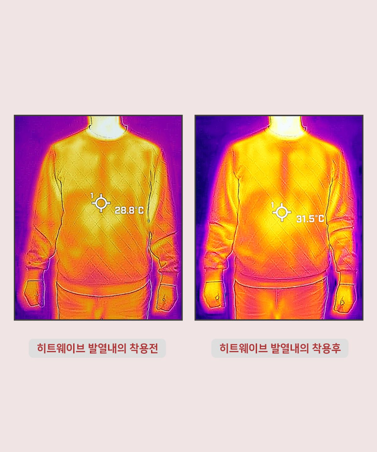 아르메데스(ARMEDES) 프리미엄 히트웨이브 여성용 발열내의 상하의 세트 AR-44 (2컬러)