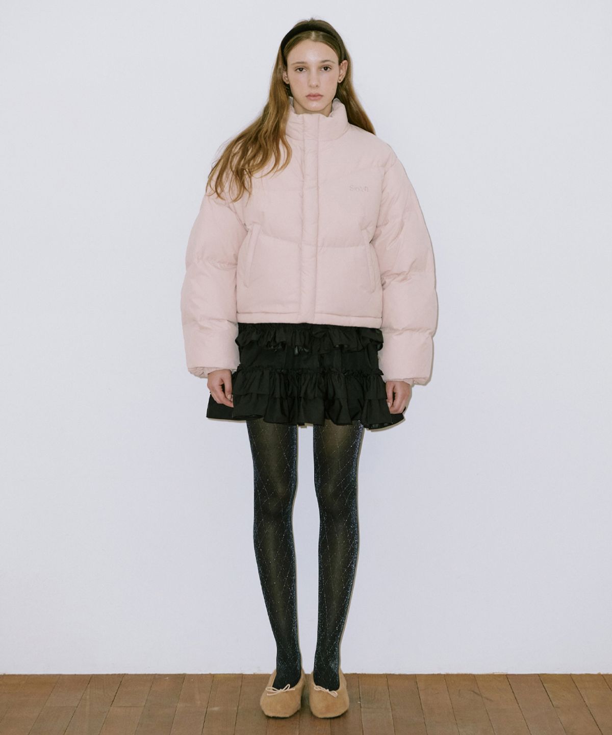 시눈(SINOON) Puffer Jacket (Soft Pink)