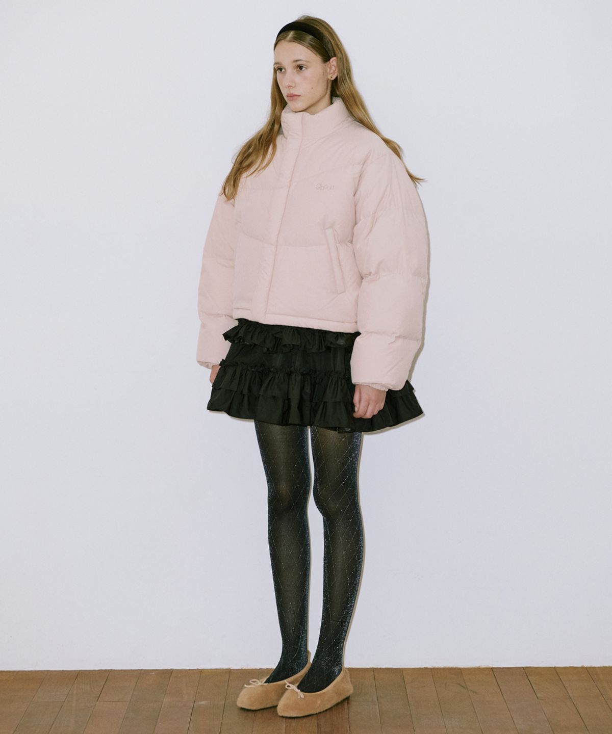 시눈(SINOON) Puffer Jacket (Soft Pink)