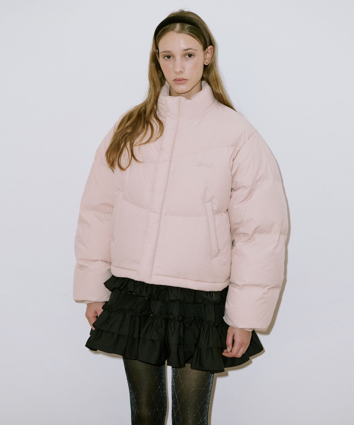 시눈(SINOON) Puffer Jacket (Soft Pink)