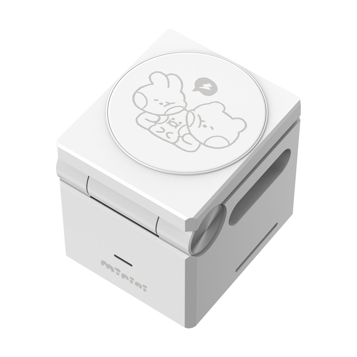 라인프렌즈(LINE FRIENDS) 미니니 EZ Trip 3in1 맥세이프 무선충전기 (799737)