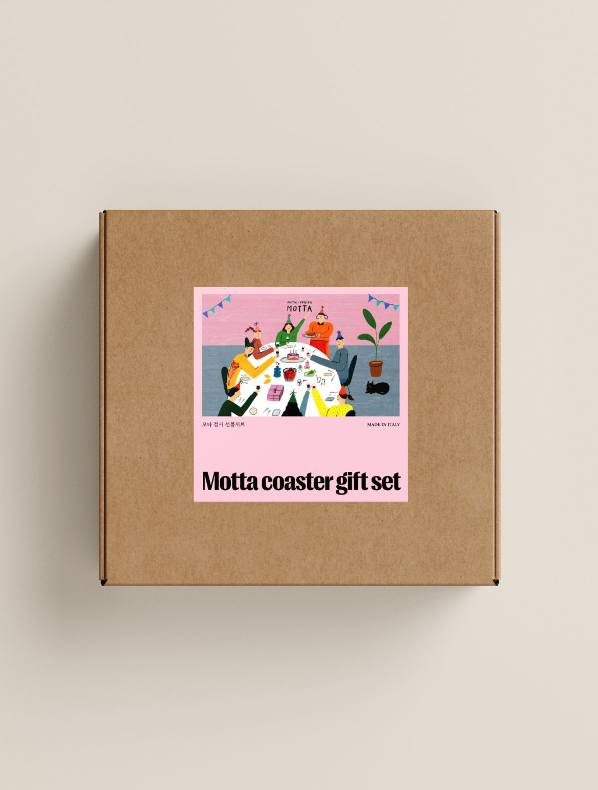 모타(MOTTA) 산마르코 코스터 선물세트(2P)
