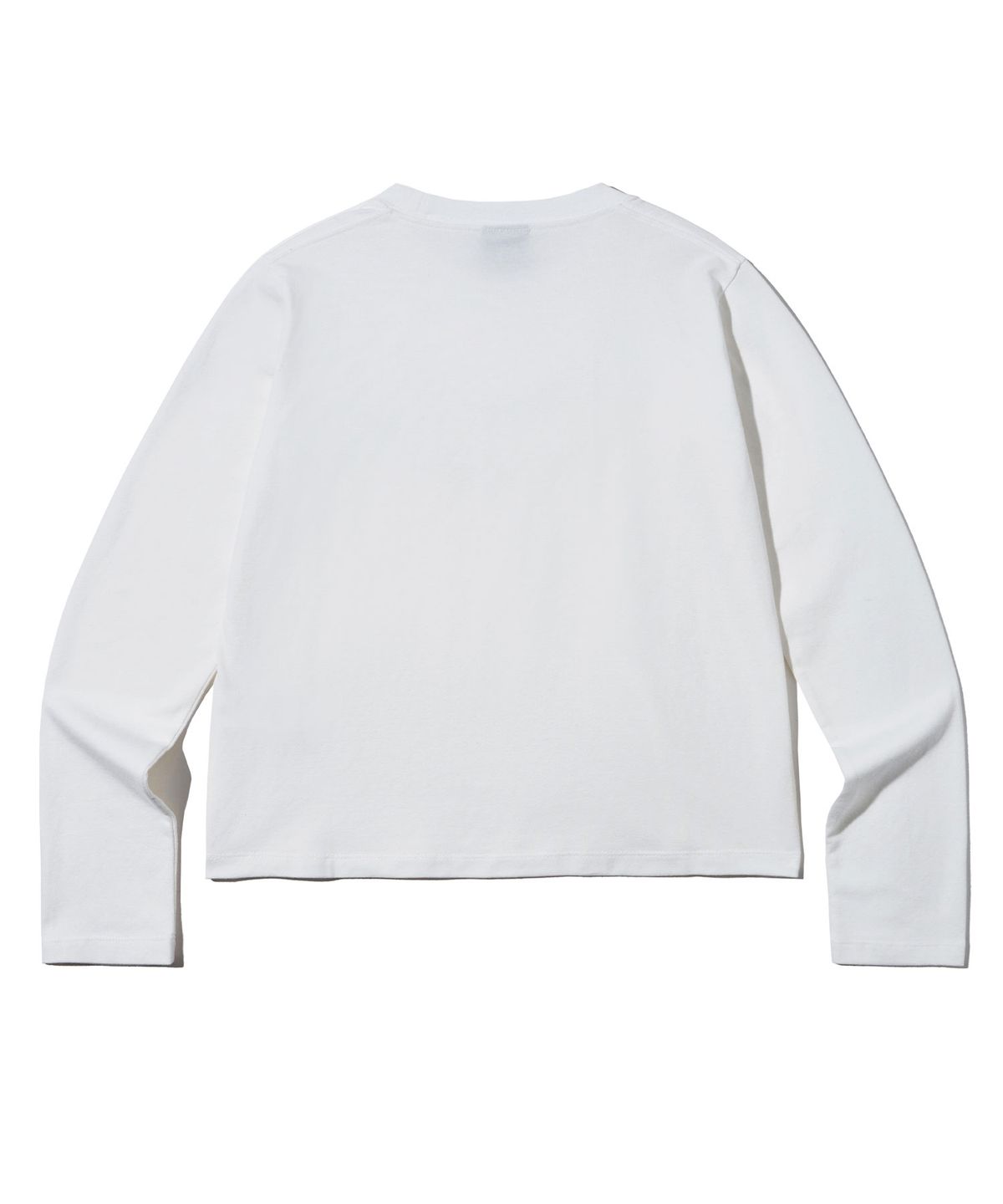 브라운브레스(BROWNBREATH) W TAG SPAN LONGSLEEVE - OFF WHITE