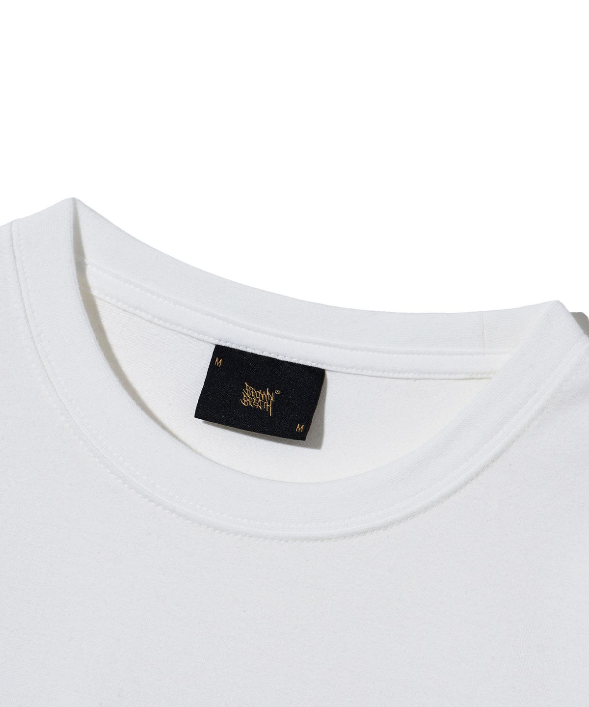 브라운브레스(BROWNBREATH) W TAG SPAN LONGSLEEVE - OFF WHITE