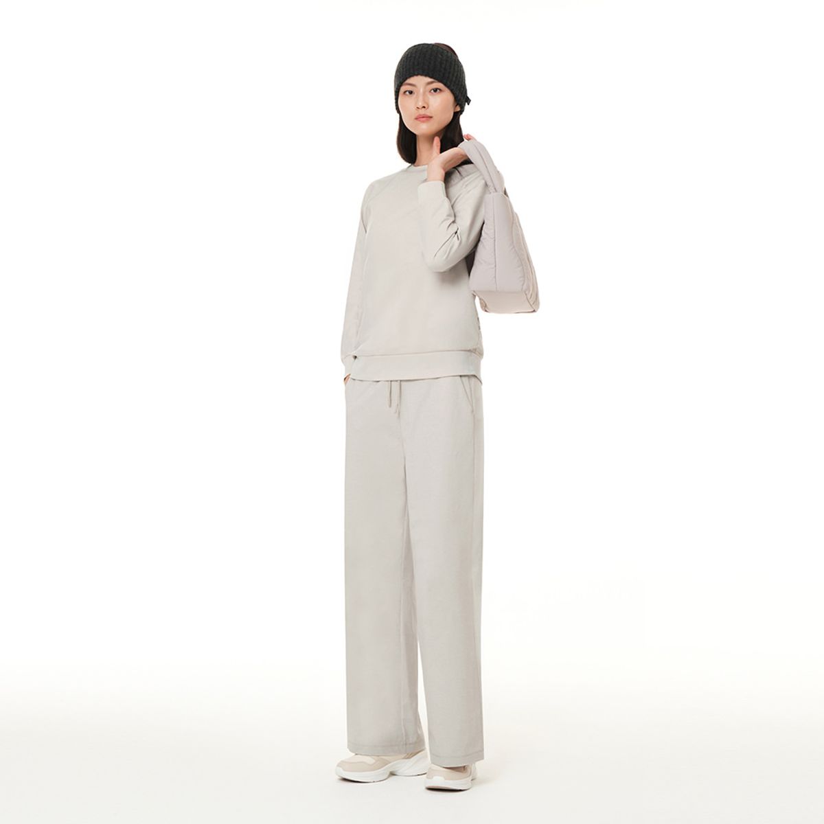 안다르(ANDAR) 에어리핏 기모 와이드 팬츠