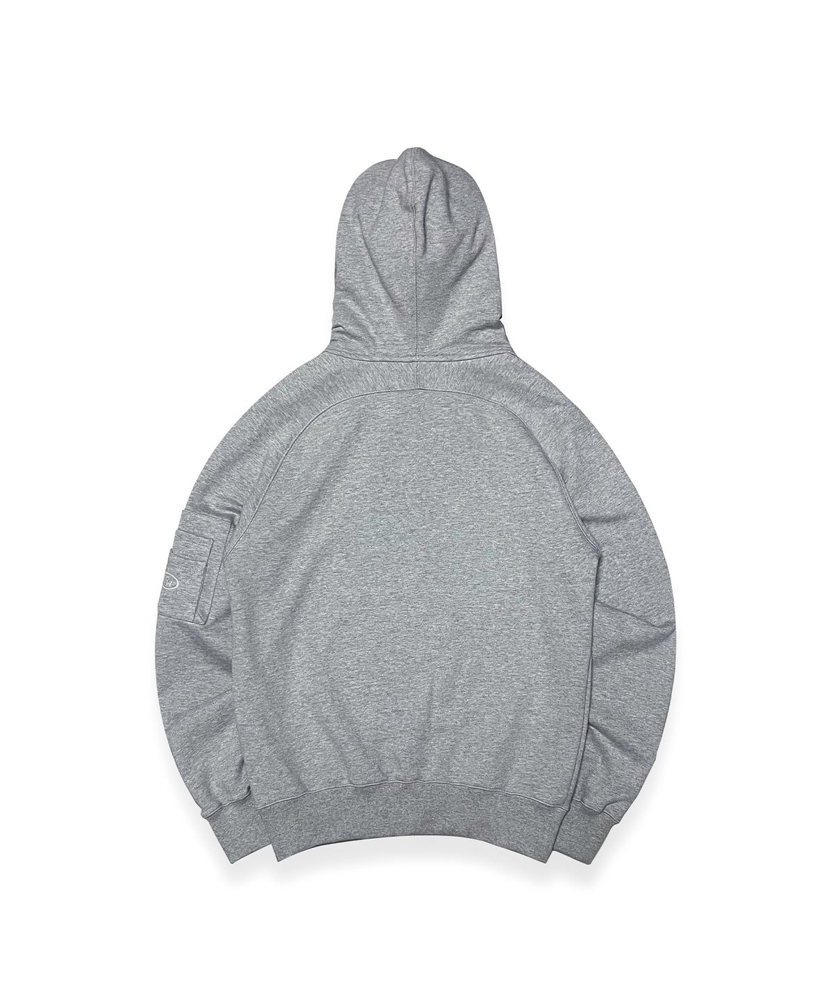 알포(R-4) R-0020 COMBAT HALF ZIP-HOODIE(GRAY)
