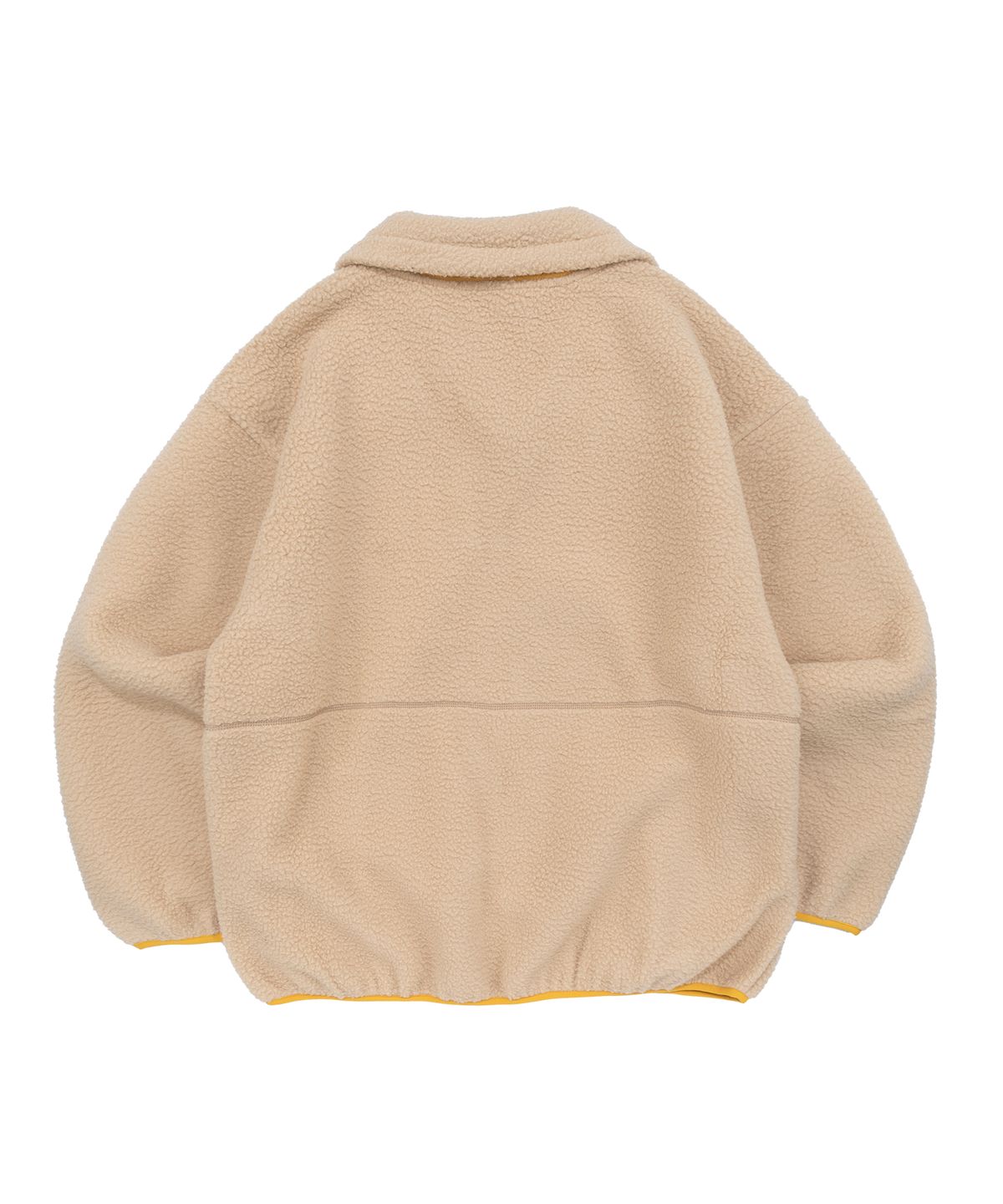 폴리그램(POLYGRAM) PG HIGH NECK 후리스 집업 자켓 (BEIGE)