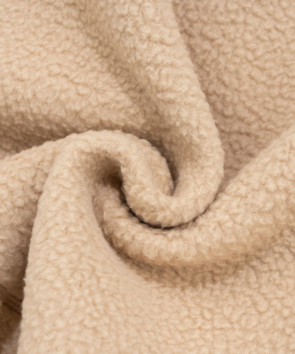 폴리그램(POLYGRAM) PG HIGH NECK 후리스 집업 자켓 (BEIGE)
