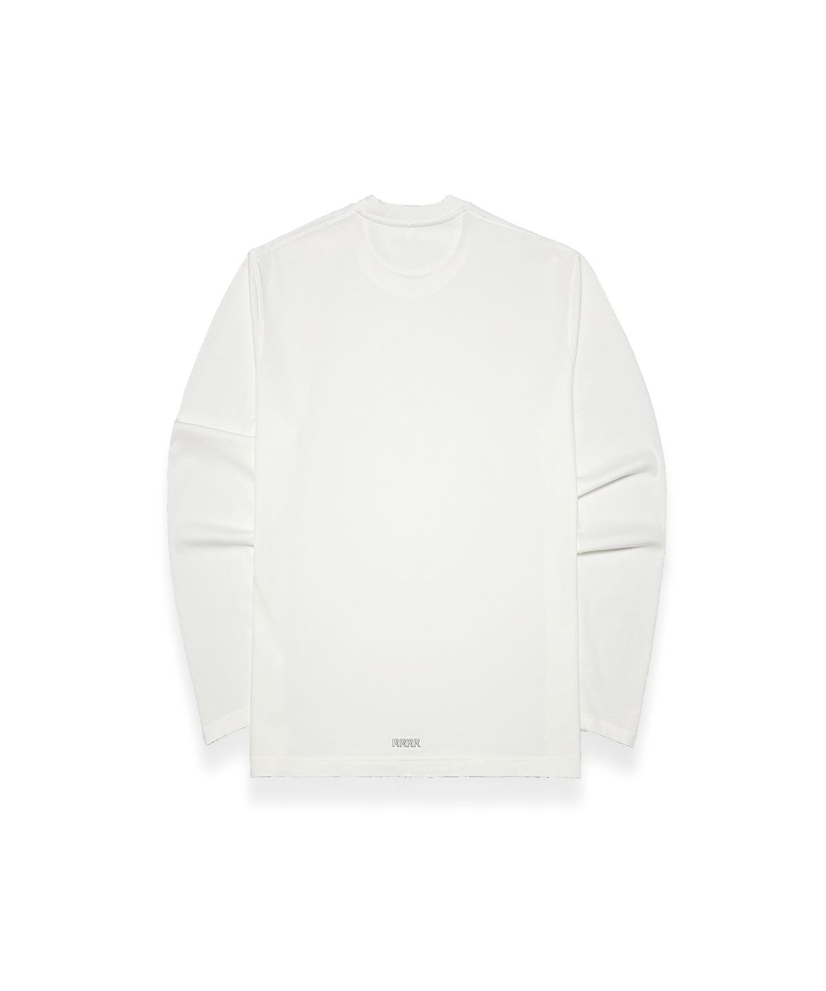 알포(R-4) R-0015 / RRRR-WASHED LONG SLEEVE TSHIRTS(WHITE)