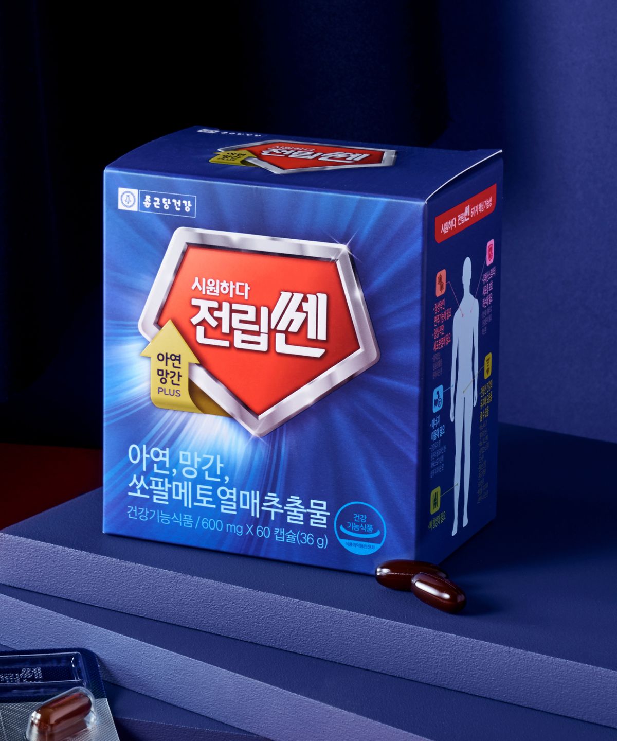 종근당건강(CKDHC) 시원하다 전립쎈 1박스 60일분 / 쏘팔메토