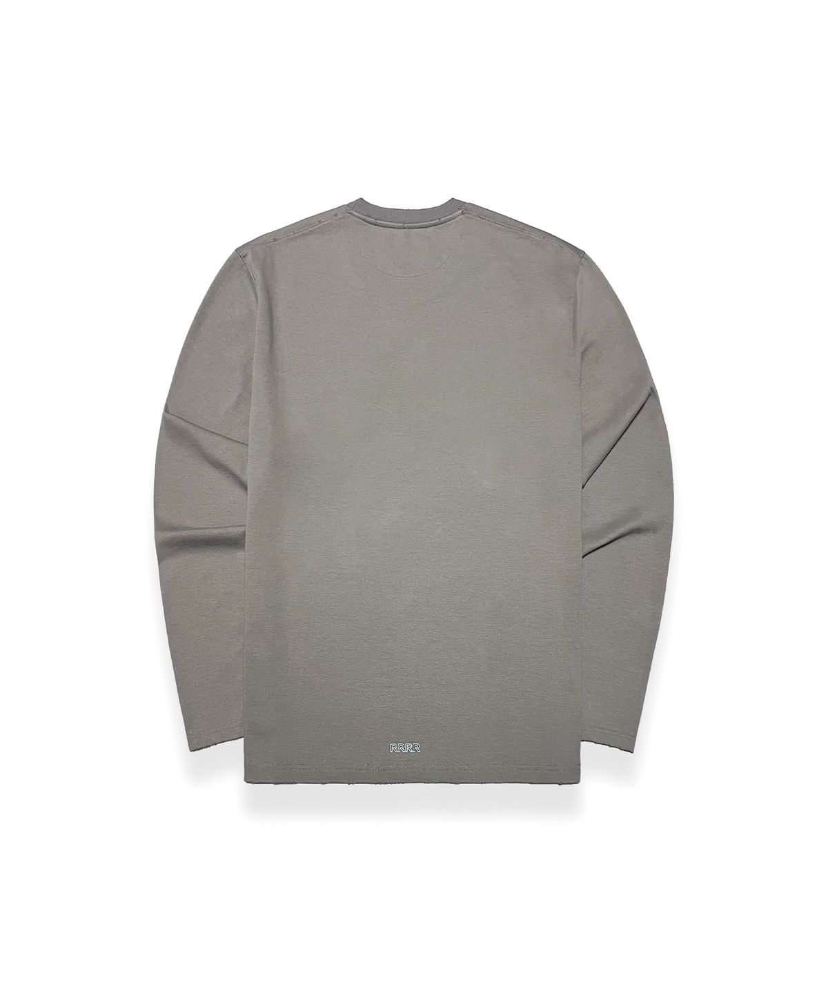 알포(R-4) R-0015 / RRRR-WASHED LONG SLEEVE TSHIRTS(BROWN)