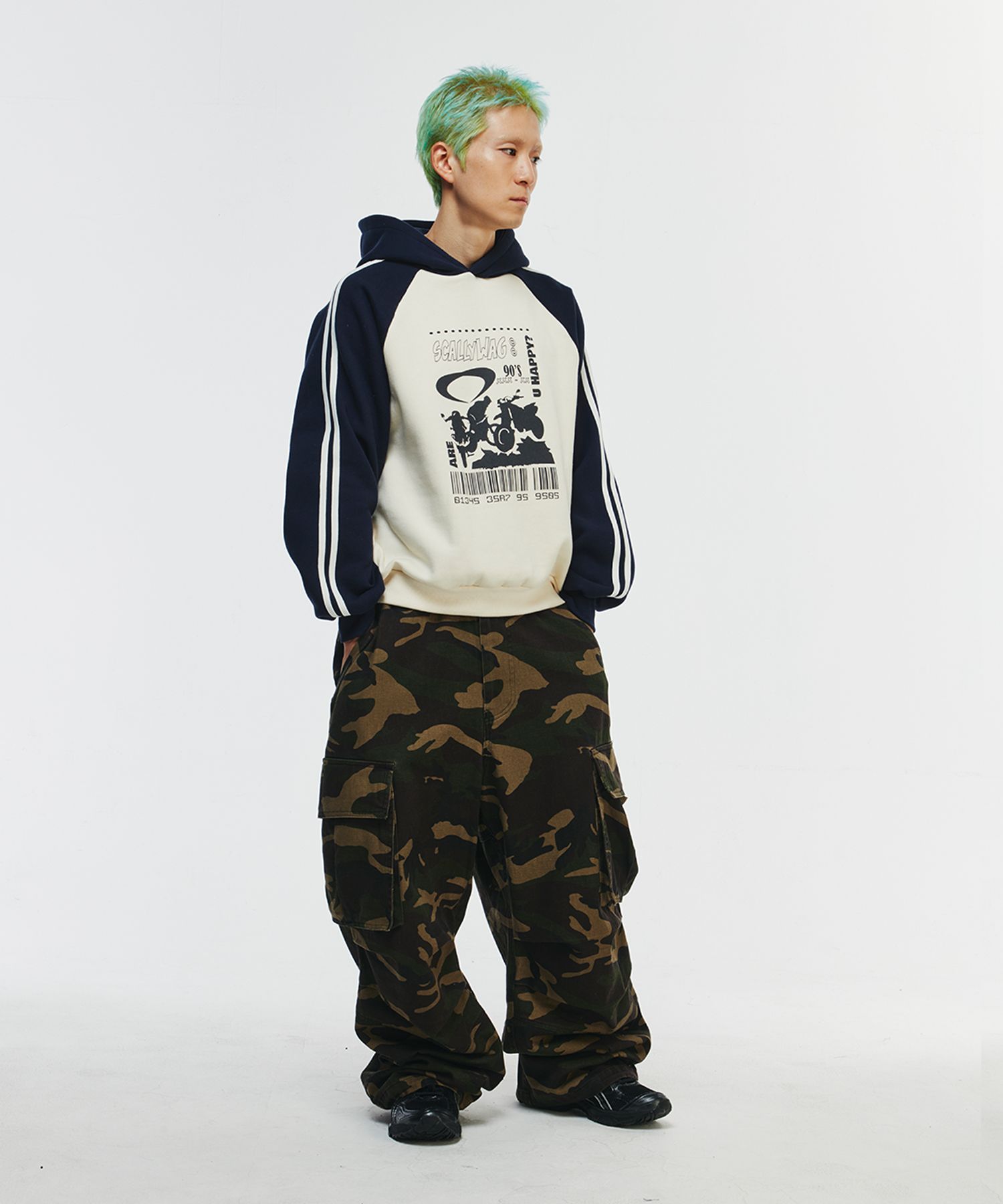 MUSINSA | SCALLYWAG Wide M65 Cargo Pants [Camo]