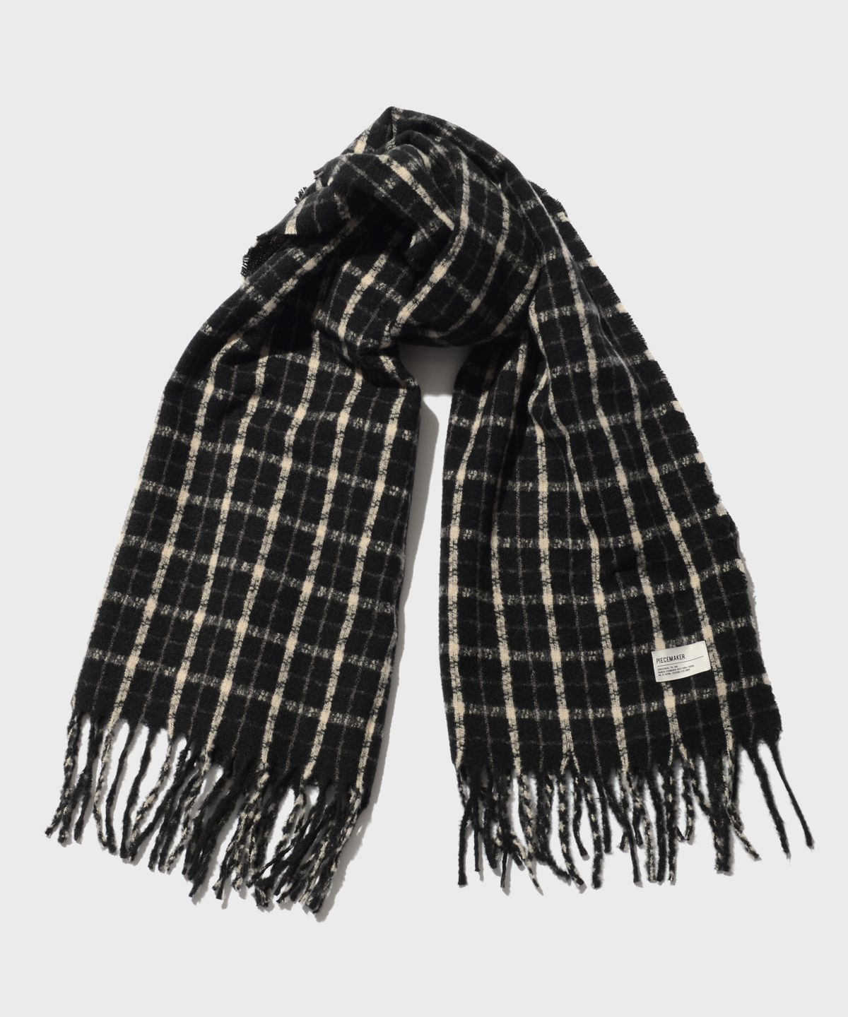 피스메이커(PIECE MAKER) GRID CHECK MUFFLER (4COLORS)