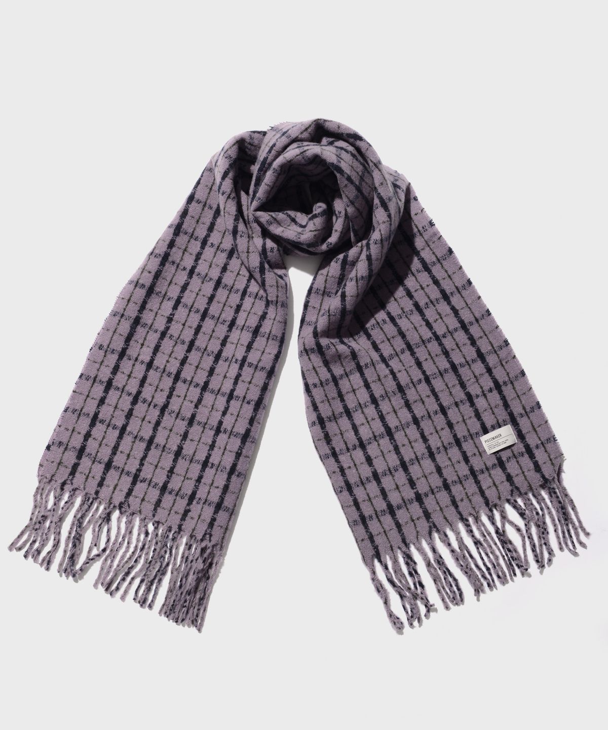 피스메이커(PIECE MAKER) GRID CHECK MUFFLER (4COLORS)