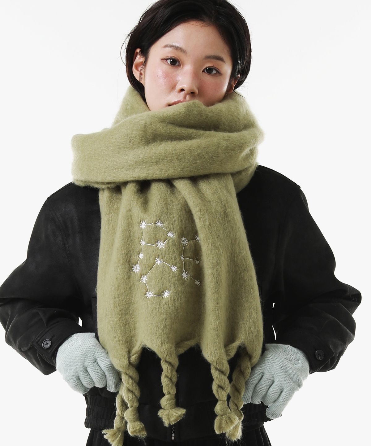 피스메이커(PIECE MAKER) STARRY HEAVY BLEND MUFFLER (3COLORS)