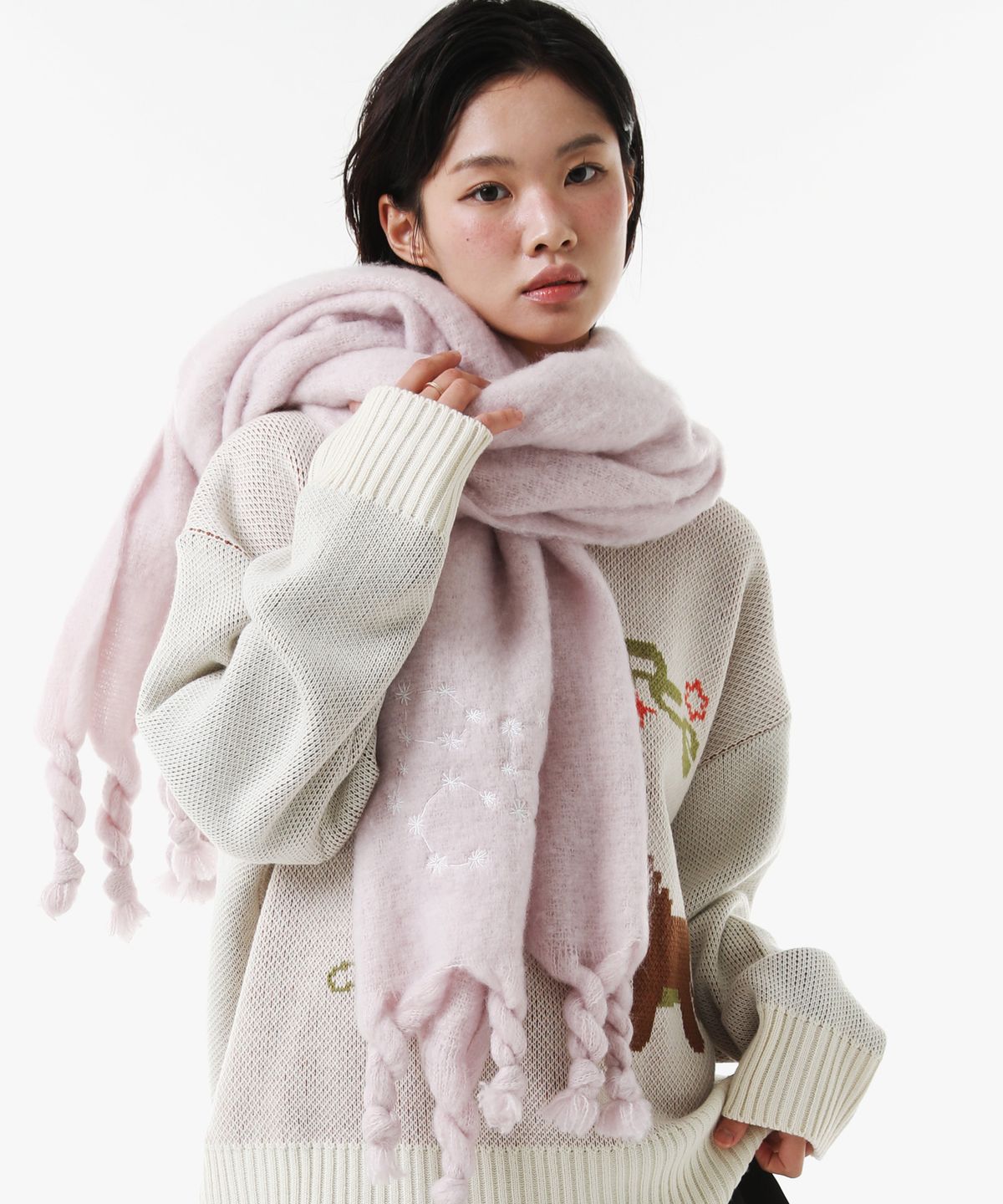 피스메이커(PIECE MAKER) STARRY HEAVY BLEND MUFFLER (3COLORS)