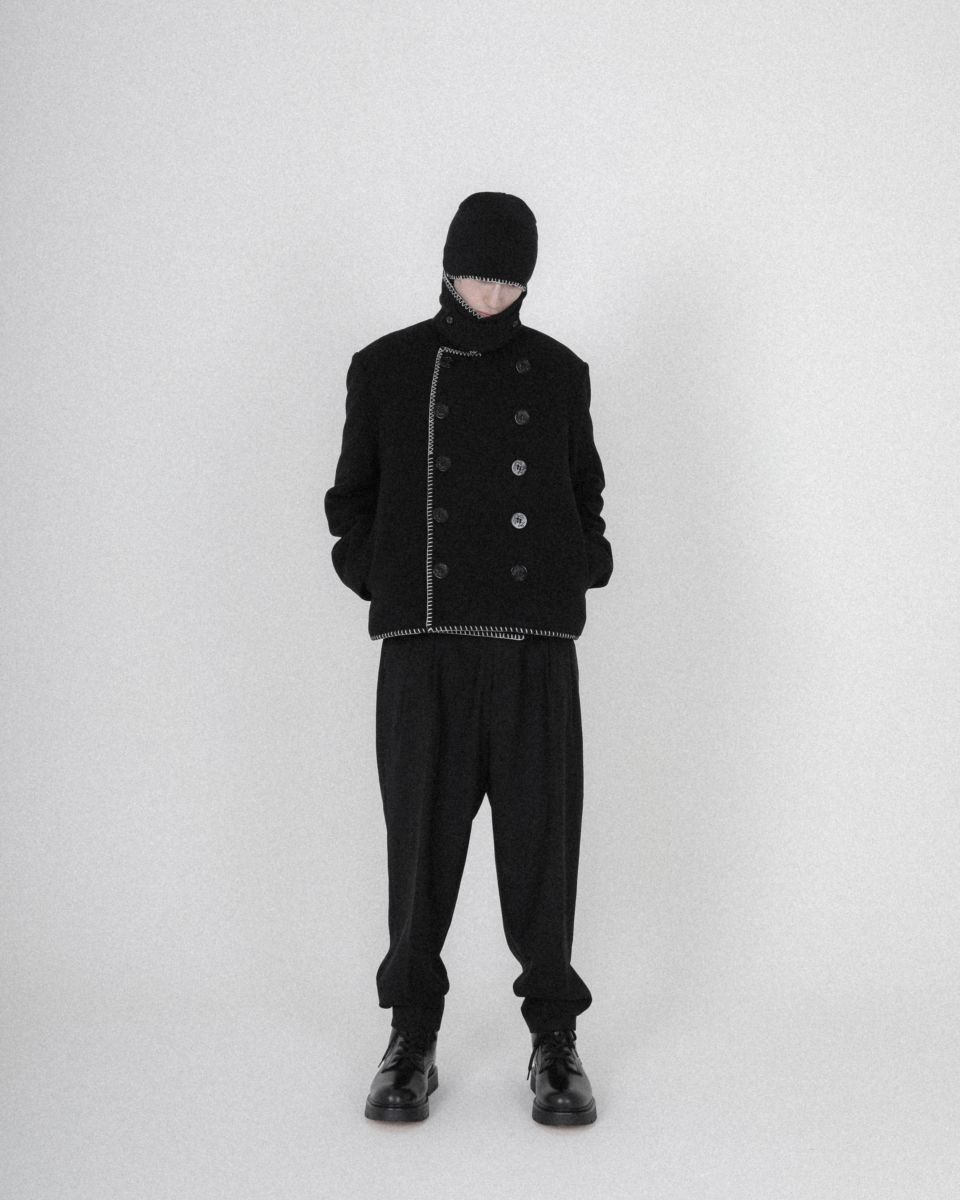MUSINSA | KIRYU HAND STITCH PEA COAT