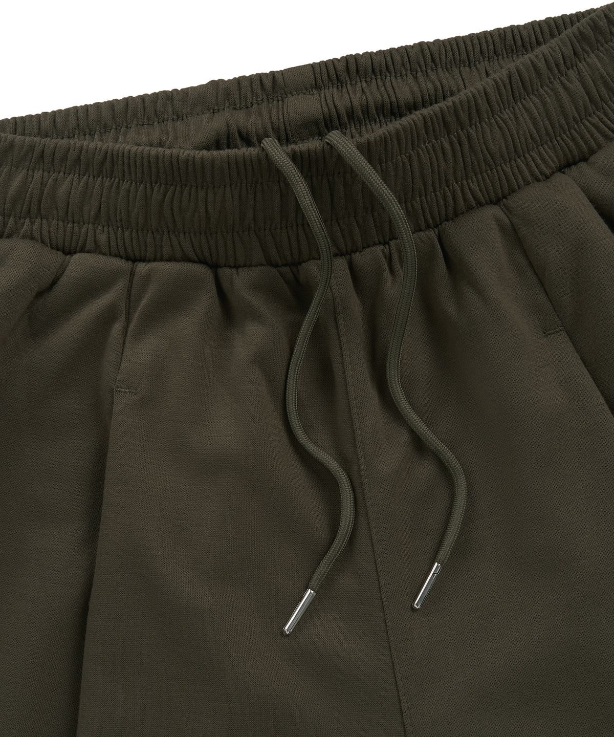 카멜워크(CAMEL WORK) 원 턱 와이드 카고 스웨트팬츠(카키)