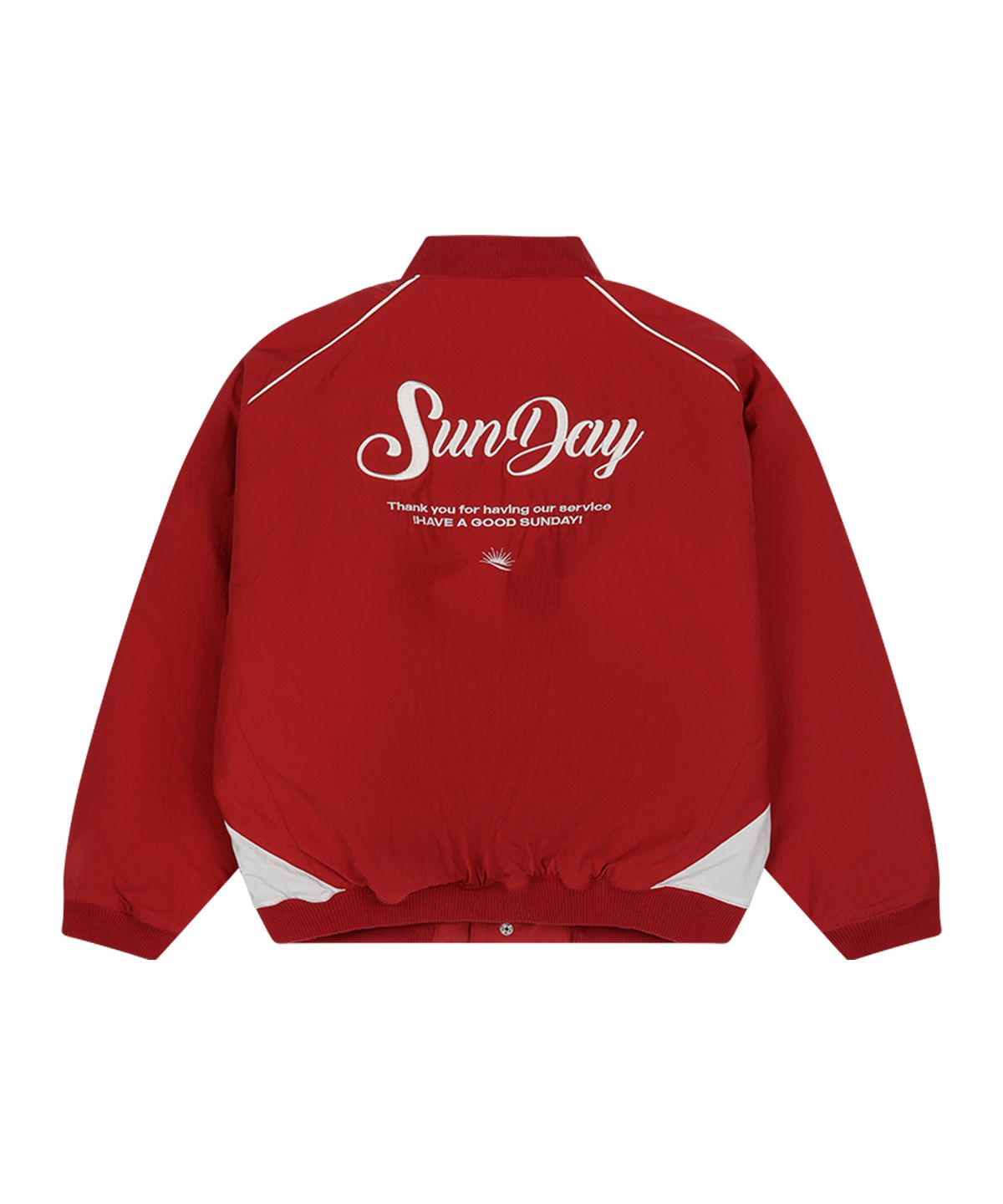 선데이후르츠마켓(SUNDAY FRUIT MARKET) GOOD SUNDAY JACKET RED