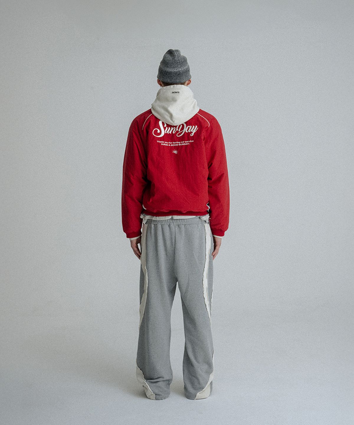 선데이후르츠마켓(SUNDAY FRUIT MARKET) GOOD SUNDAY JACKET RED