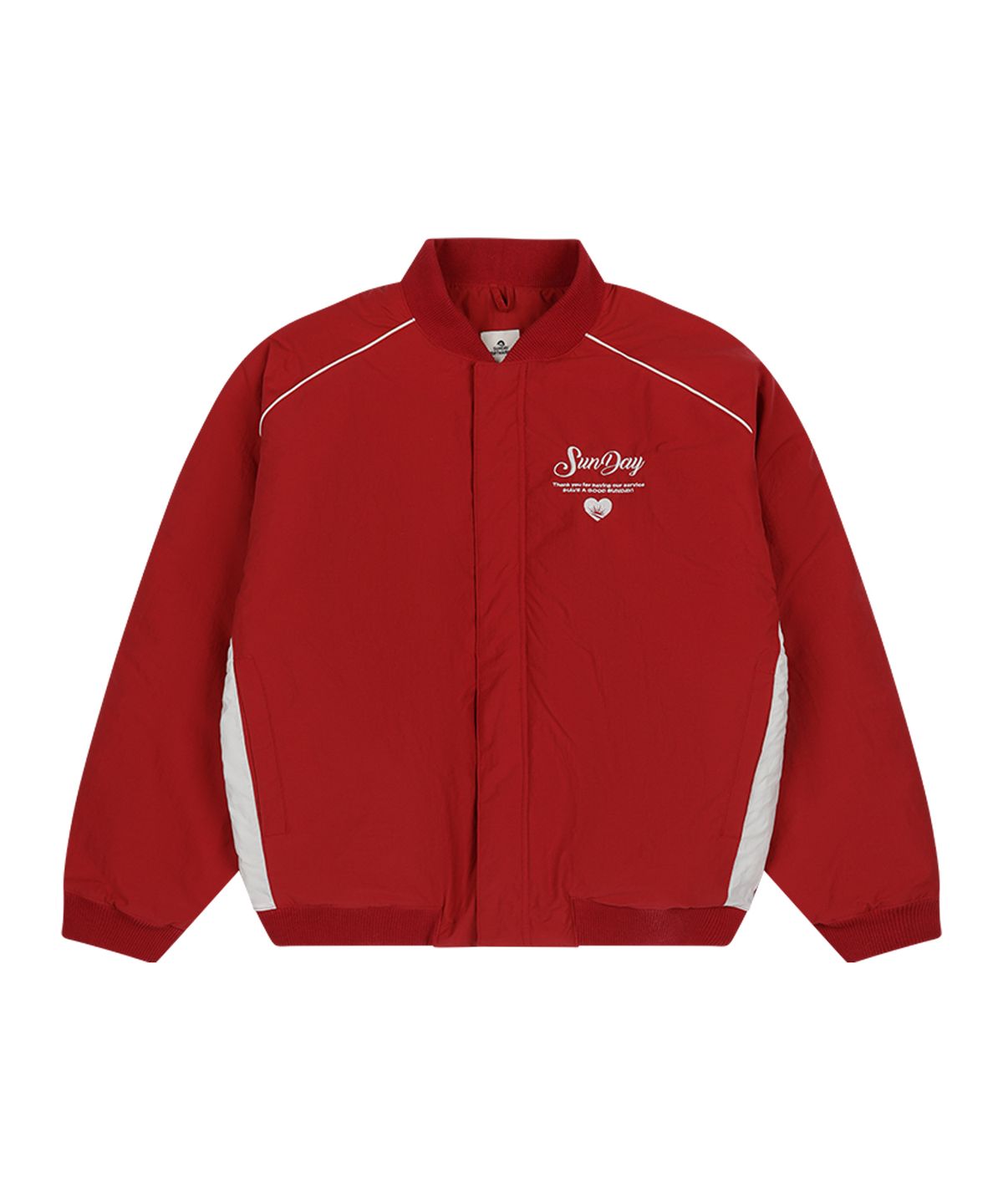 선데이후르츠마켓(SUNDAY FRUIT MARKET) GOOD SUNDAY JACKET RED