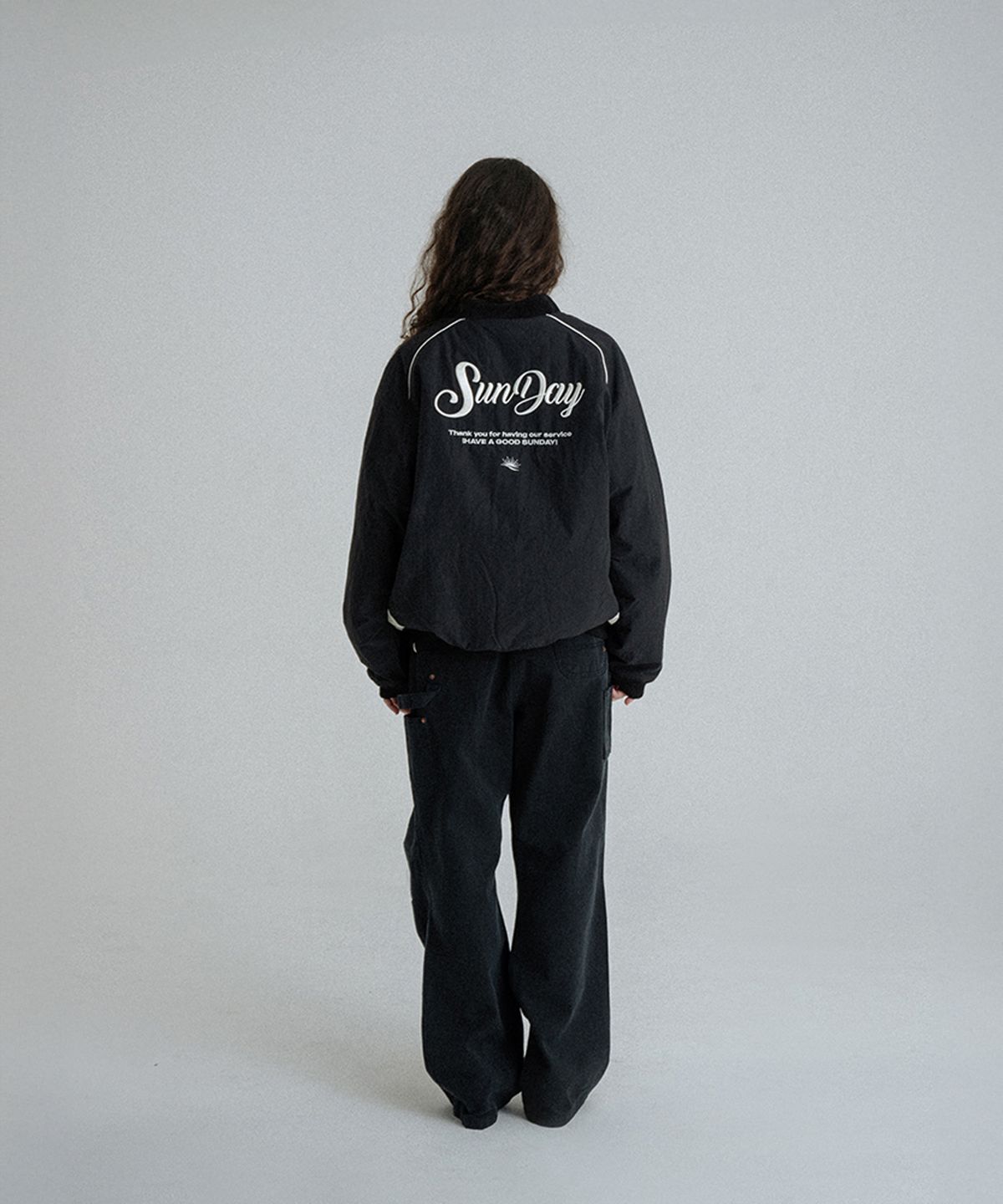 선데이후르츠마켓(SUNDAY FRUIT MARKET) GOOD SUNDAY JACKET BLACK