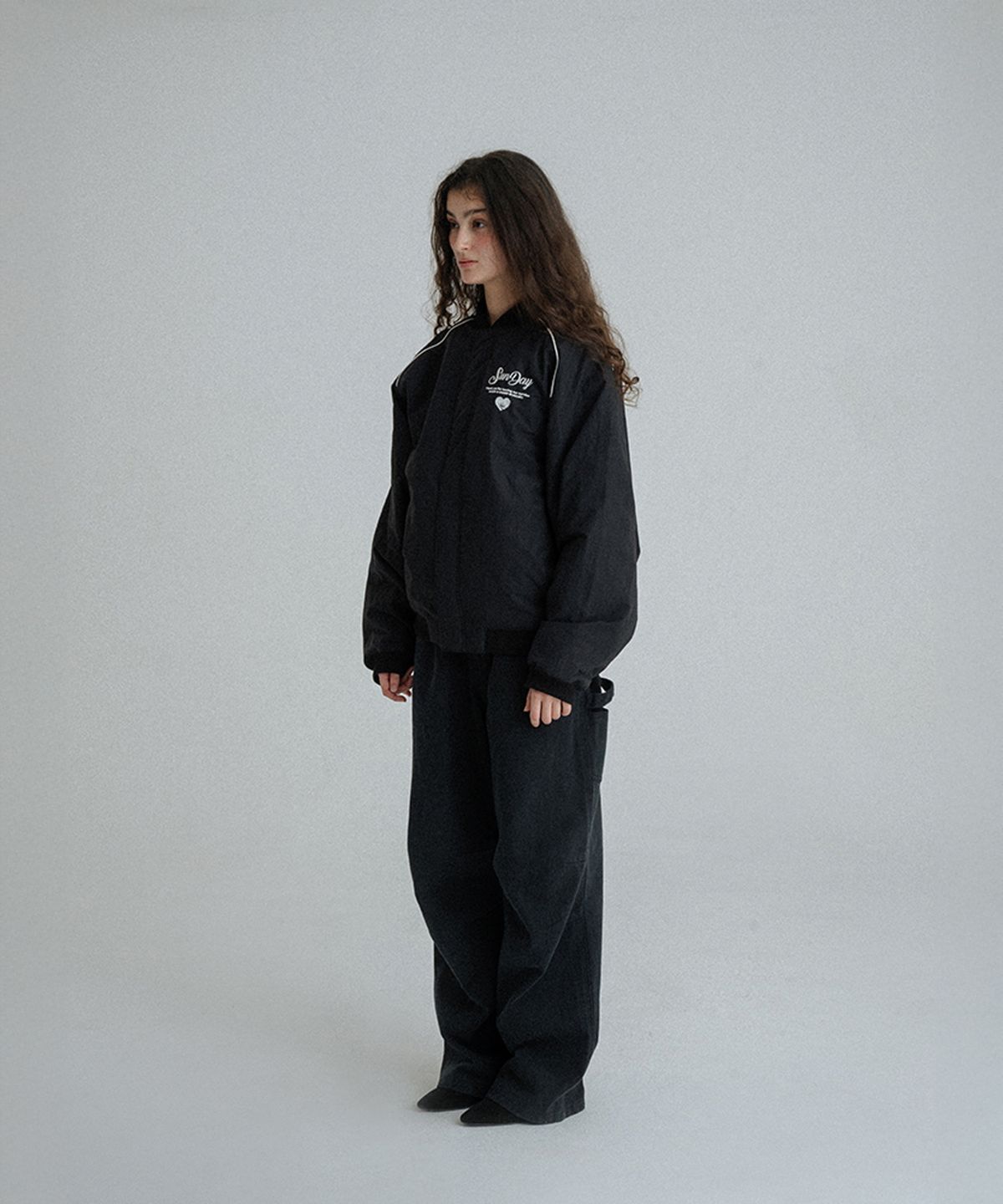 선데이후르츠마켓(SUNDAY FRUIT MARKET) GOOD SUNDAY JACKET BLACK