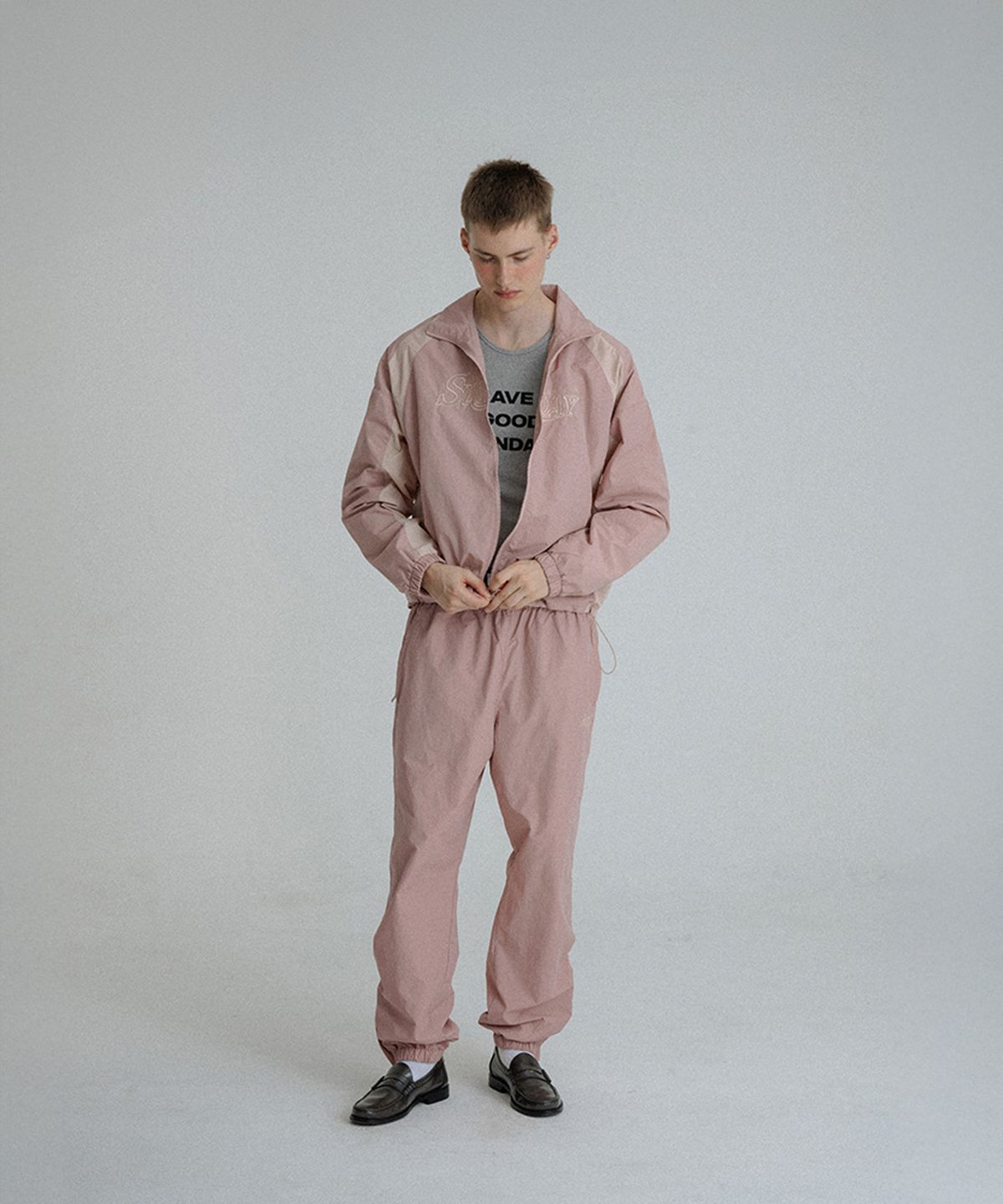 선데이후르츠마켓(SUNDAY FRUIT MARKET) SUNDAY TRACK JACKET PINK