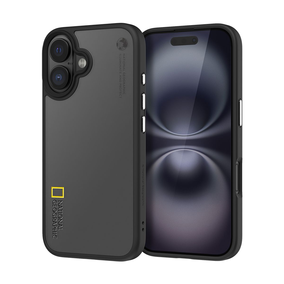 내셔널지오그래픽 모바일(NATIONAL GEOGRAPHIC MOBILE) 아이폰16 프로 프로맥스 플러스 매트 클리어 케이스