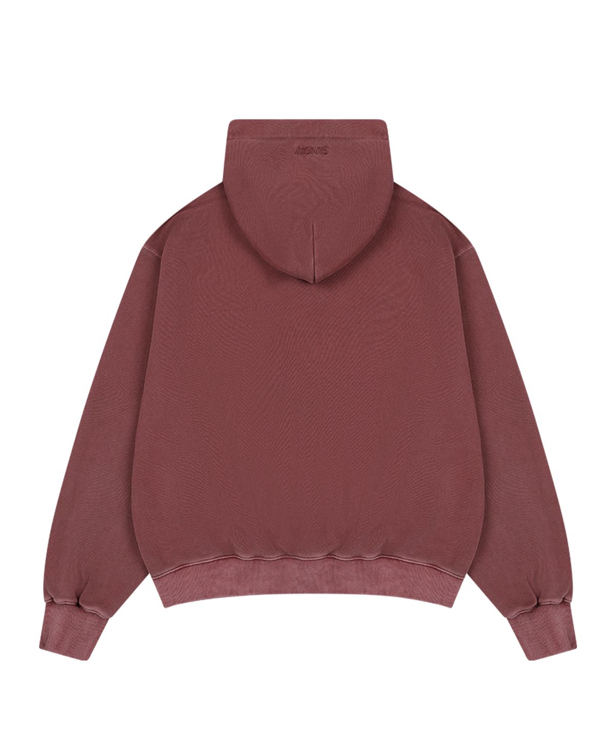 선데이후르츠마켓(SUNDAY FRUIT MARKET) LOVE, SUNDAY ZIP HOODIE WINE