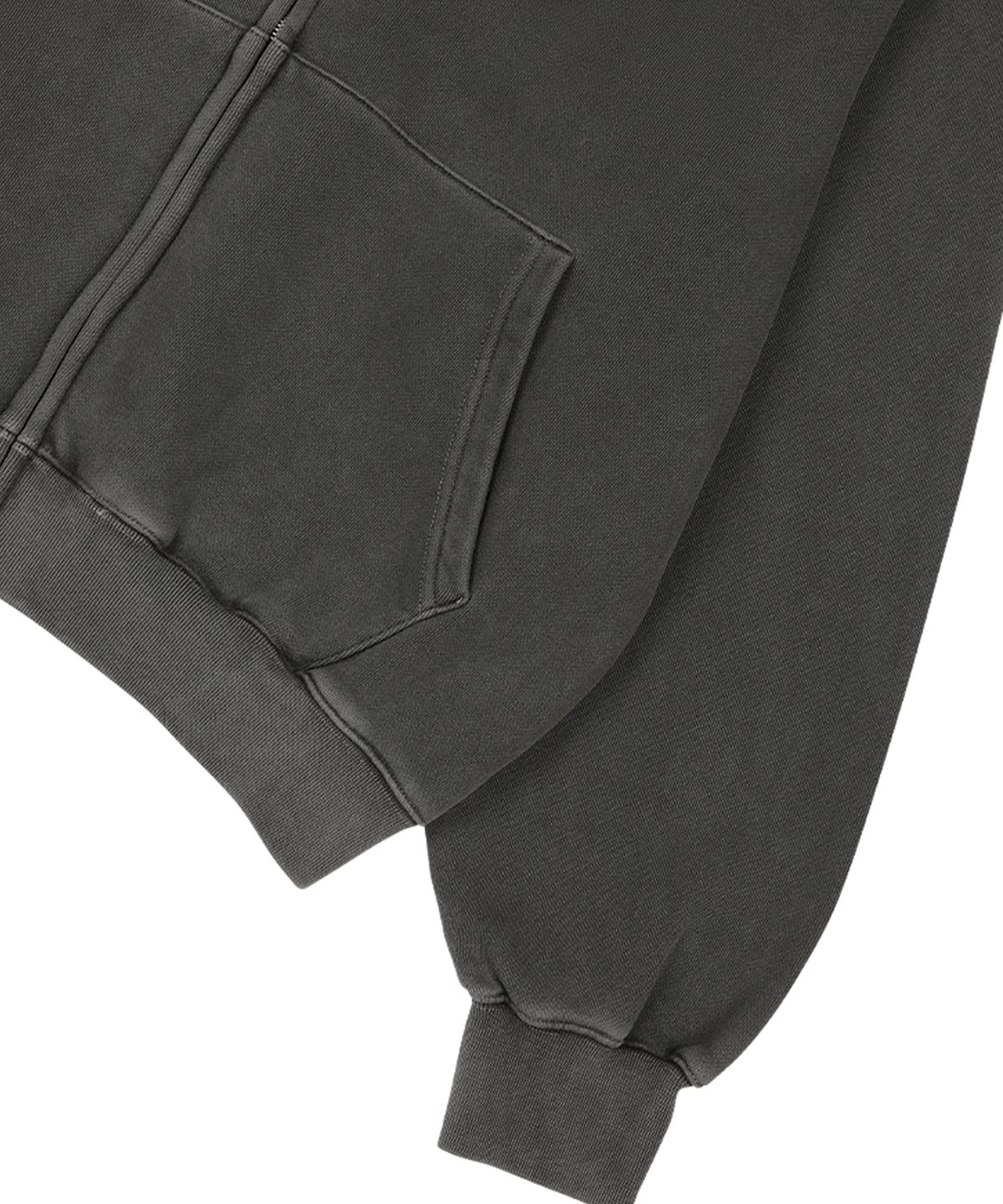 선데이후르츠마켓(SUNDAY FRUIT MARKET) LOVE, SUNDAY ZIP HOODIE CHARCOAL